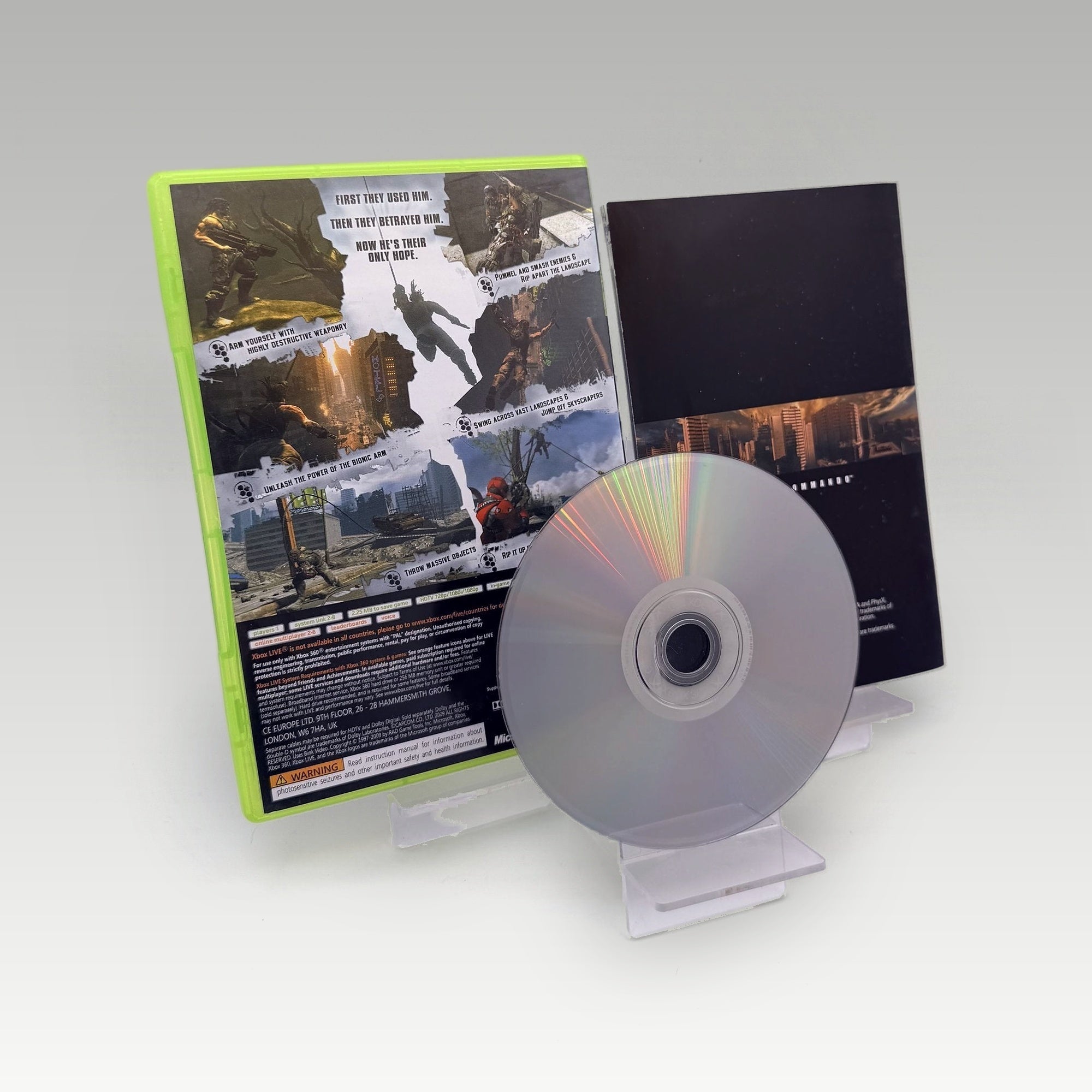 Bionic Commando • CIB (PAL) - Image 2