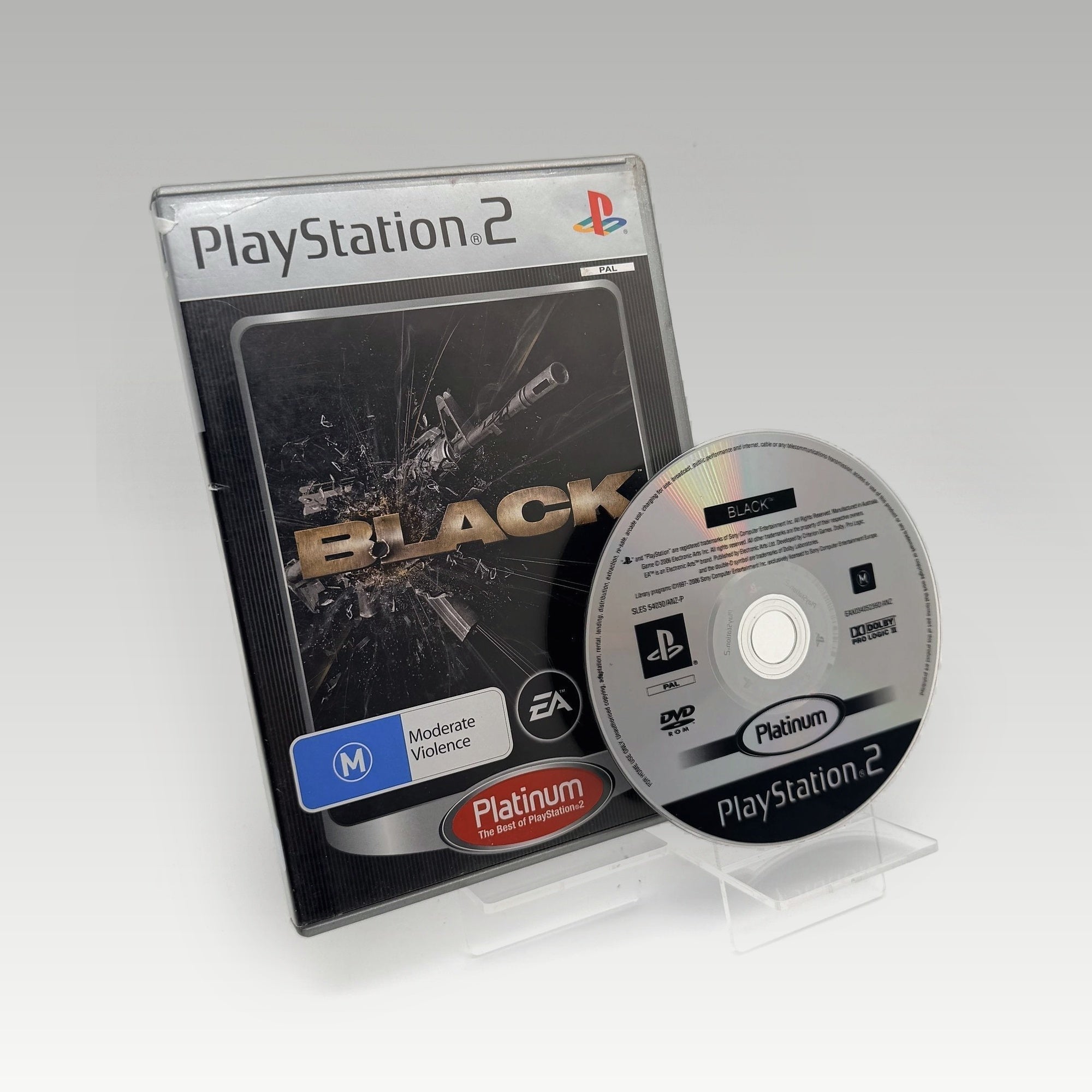 Black (Platinum) • No Manual (PAL) - Image 1