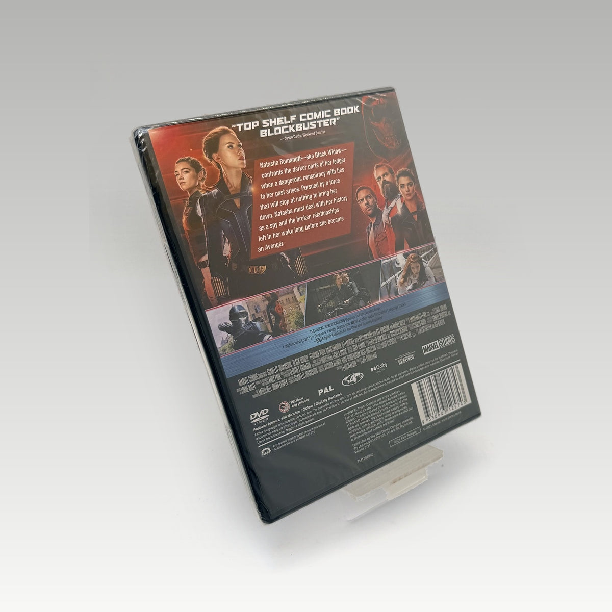 Black Widow (2021) DVD • CIB • New / Sealed (Region 4, Standard) - Image 2