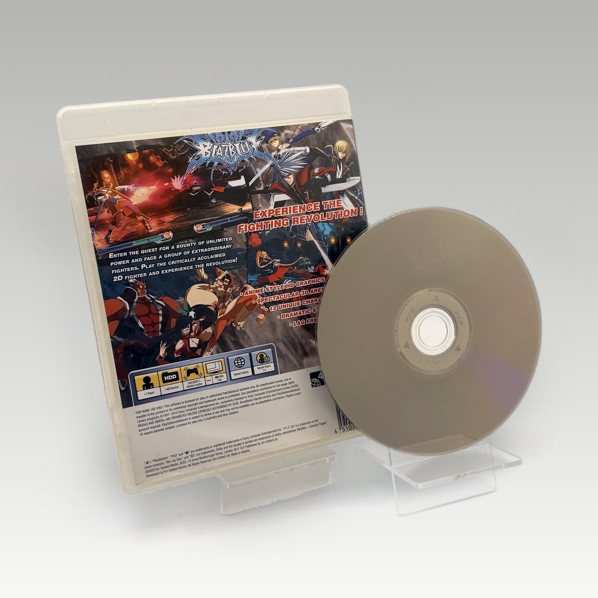 BlazBlue: Calamity Trigger • No Manual (Region 4) - Image 2