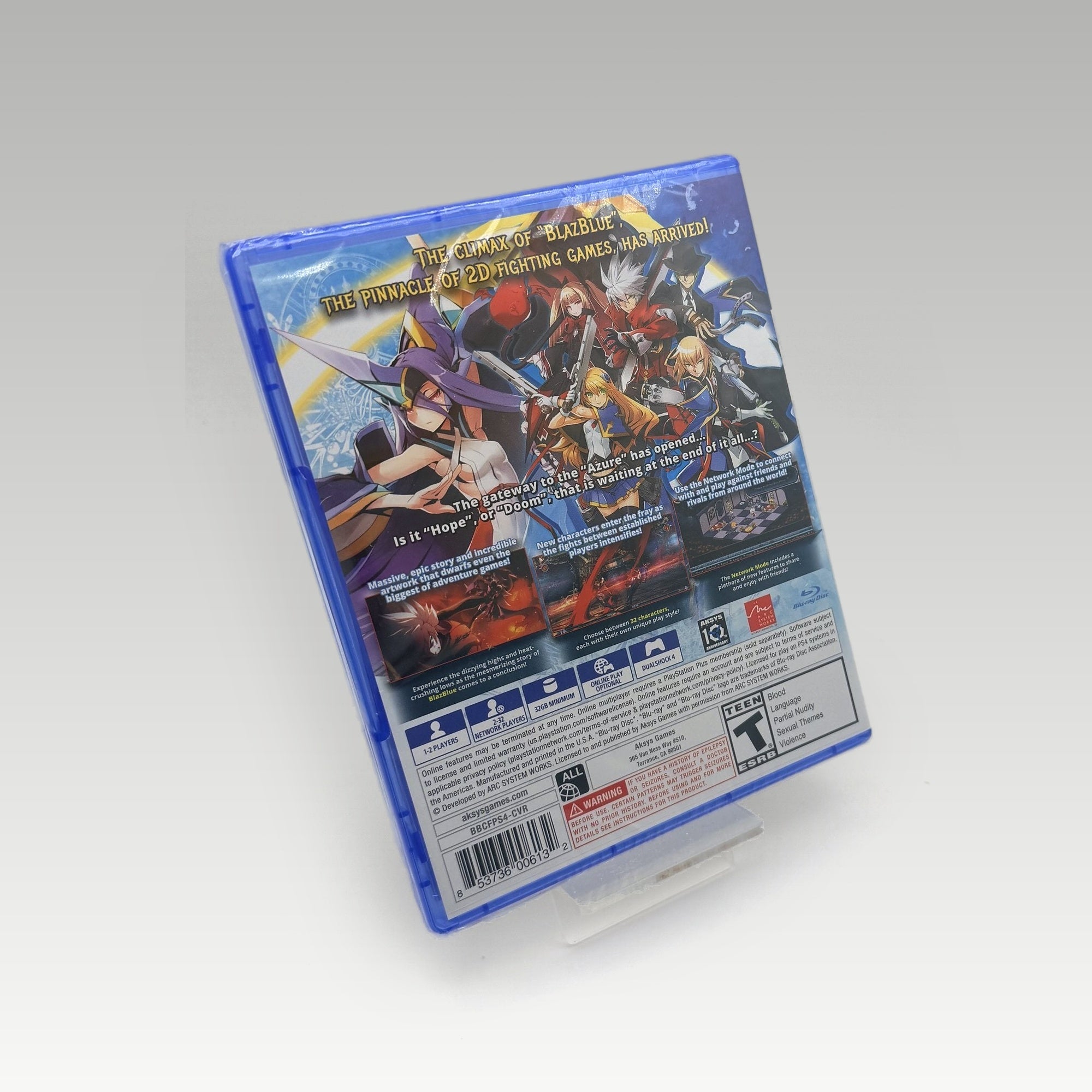 BlazBlue: Central Fiction • CIB • New / Sealed (Region Free) - Image 2