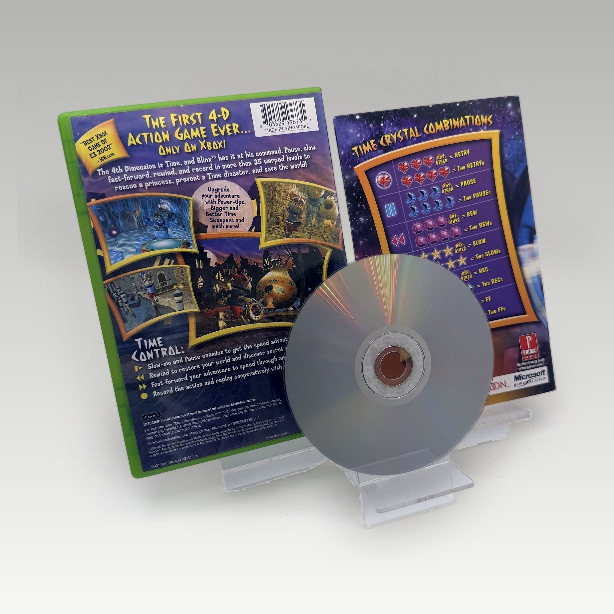 Blinx: The Time Sweeper • CIB (PAL) - Image 2
