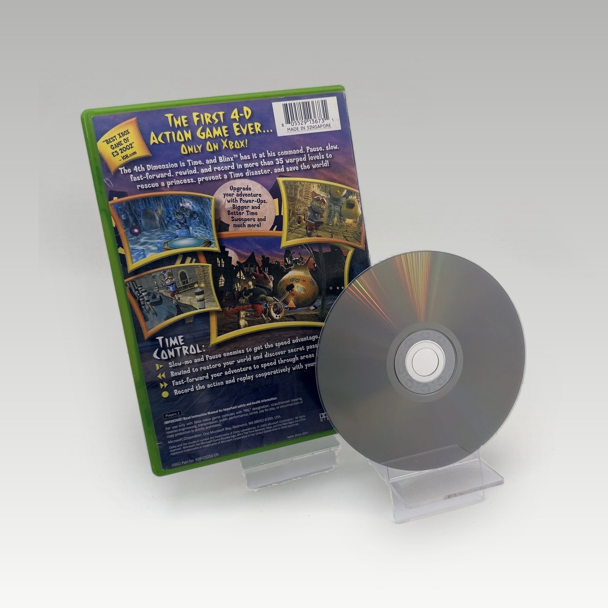 Blinx: The Time Sweeper • No Manual (PAL) - Image 2
