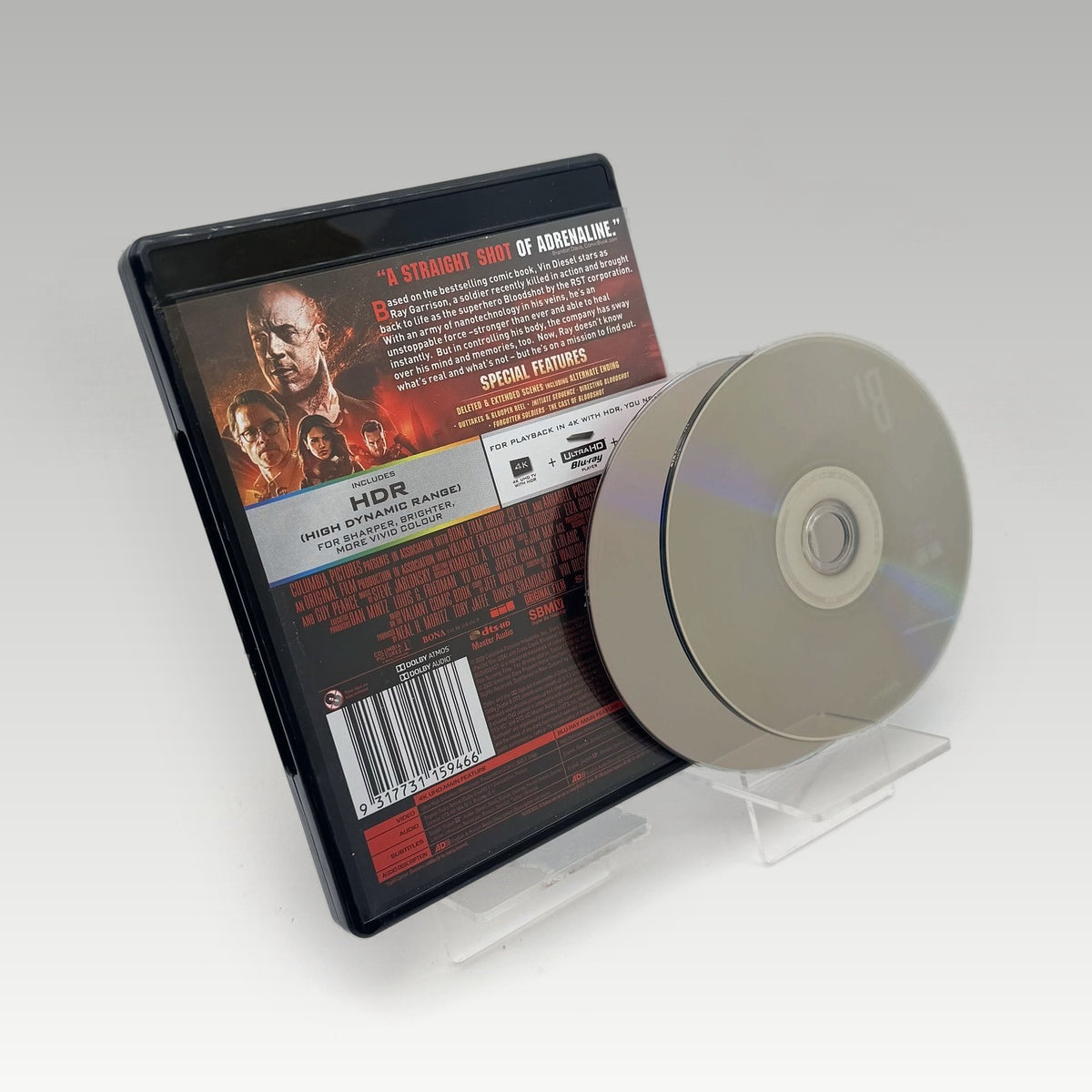 Bloodshot (2020) 4K Blu-ray • CIB (Region Free, Standard) - Image 2