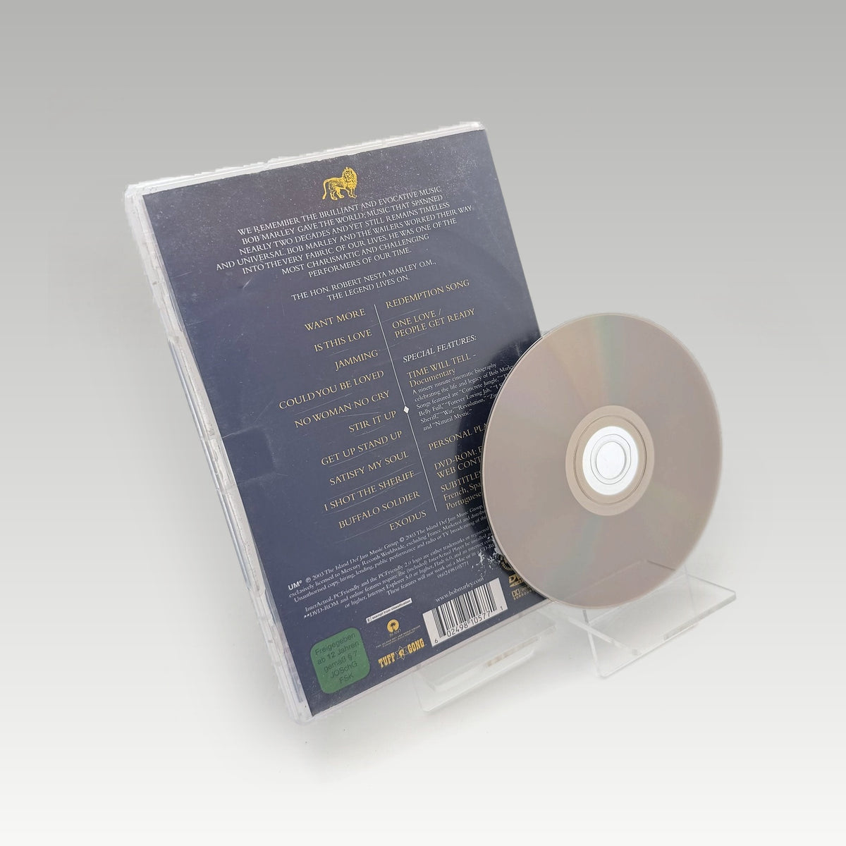 Bob Marley & The Wailers - Legend (1984) DVD • CIB (Region Free, Standard) - Image 2