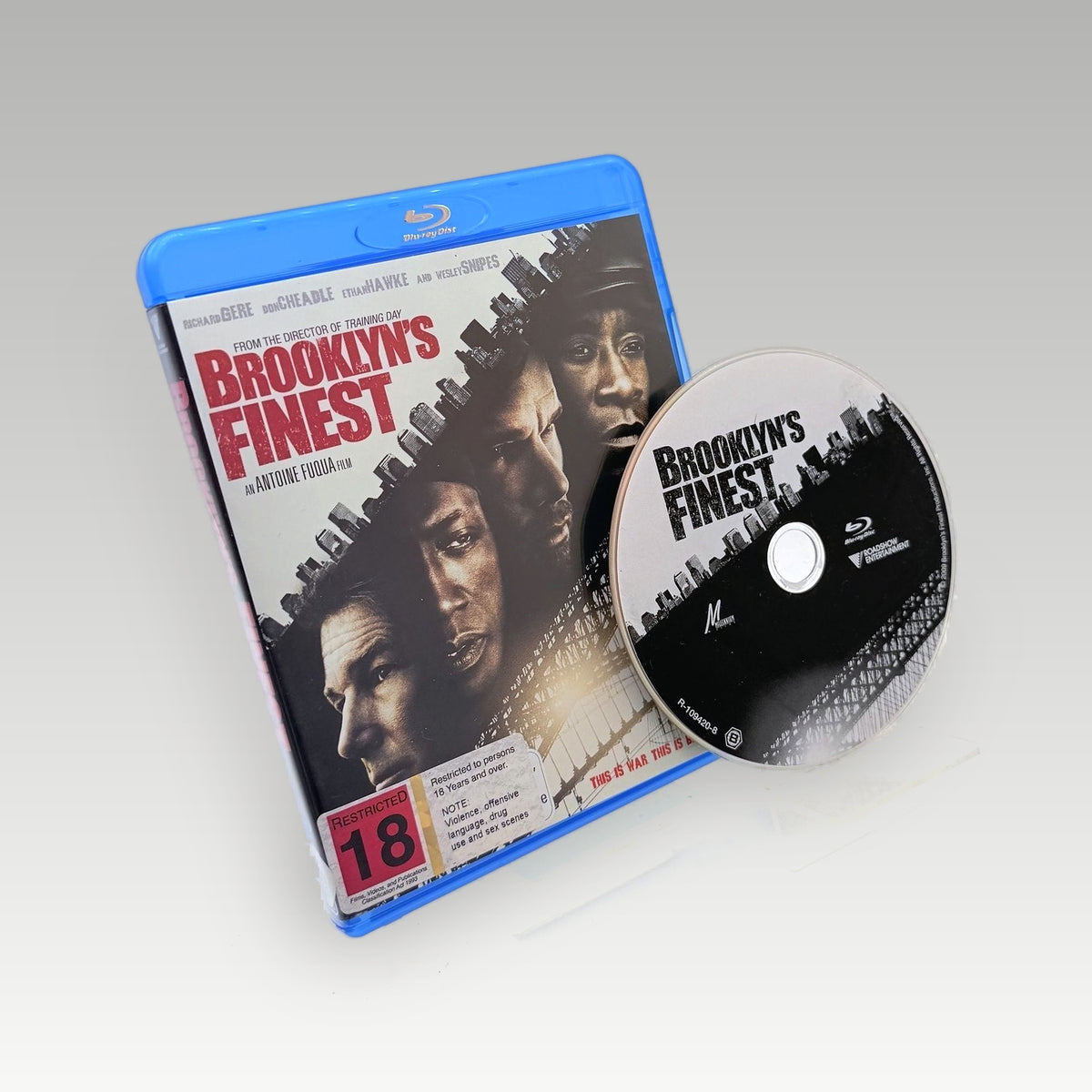 Brooklyn's Finest (2010) Bluray • CIB • Ex-Rental (Region B, Standard) - Image 1