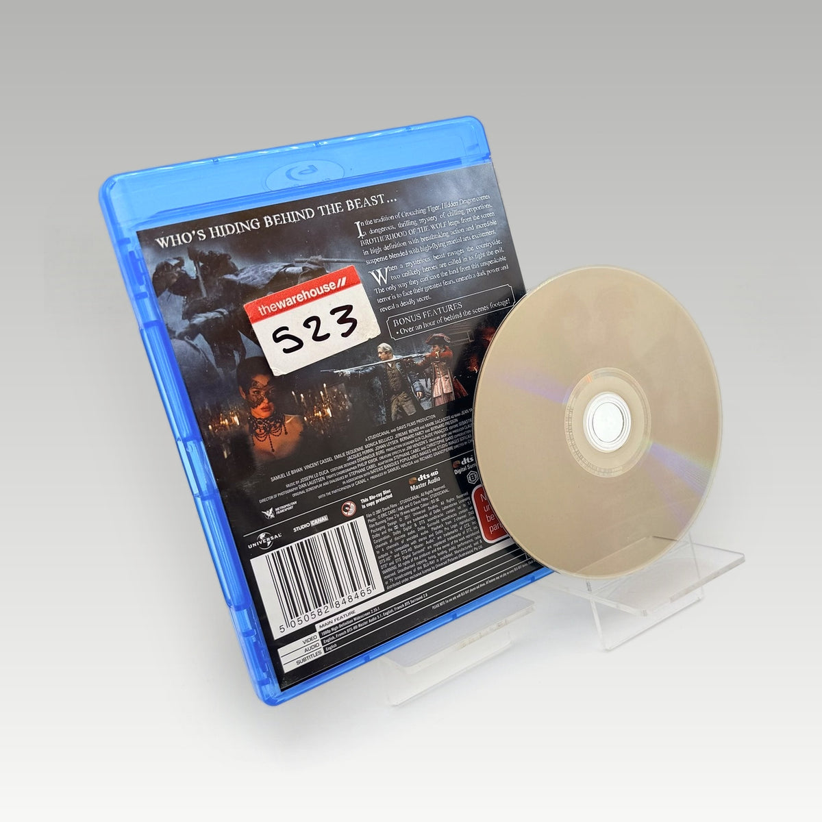 Brotherhood of the Wolf (2001) Bluray • CIB (Region B, Standard) - Image 2