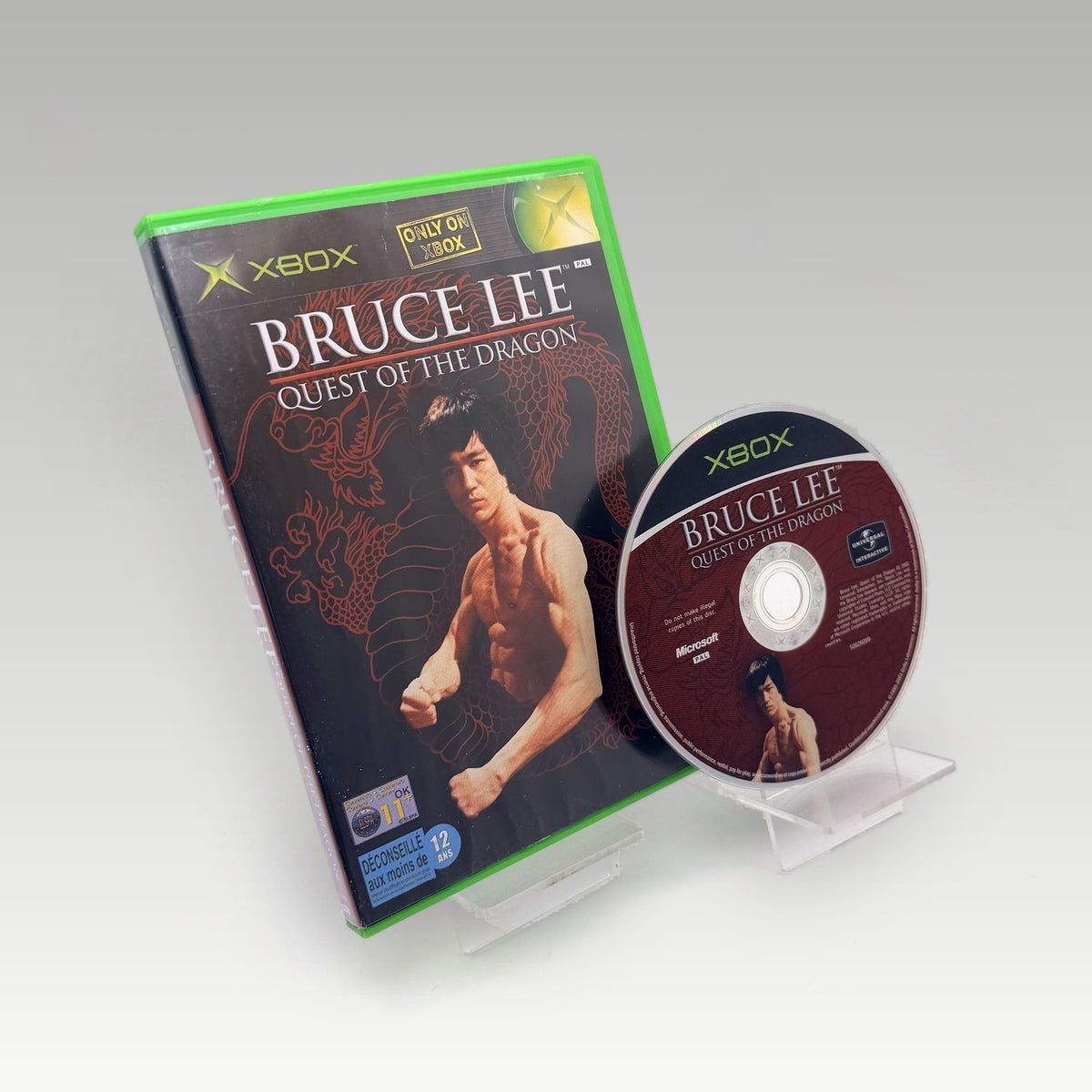 Bruce Lee: Quest of the Dragon • No Manual (Region Free) - Image 1
