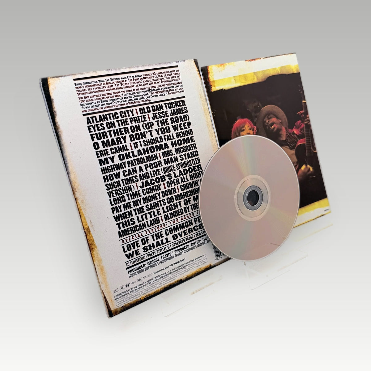 Bruce Springsteen with the Sessions Band: Live in Dublin (2007) DVD • CIB (Region 4, Standard) - Image 2