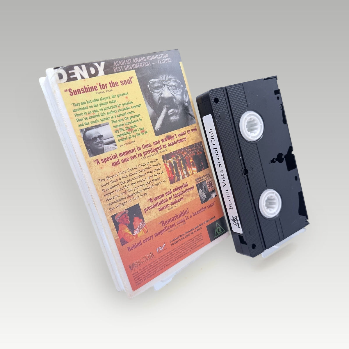 Buena Vista Social Club (1999) • CIB • Ex-Rental (PAL) - Back Cover | Yappa NZ