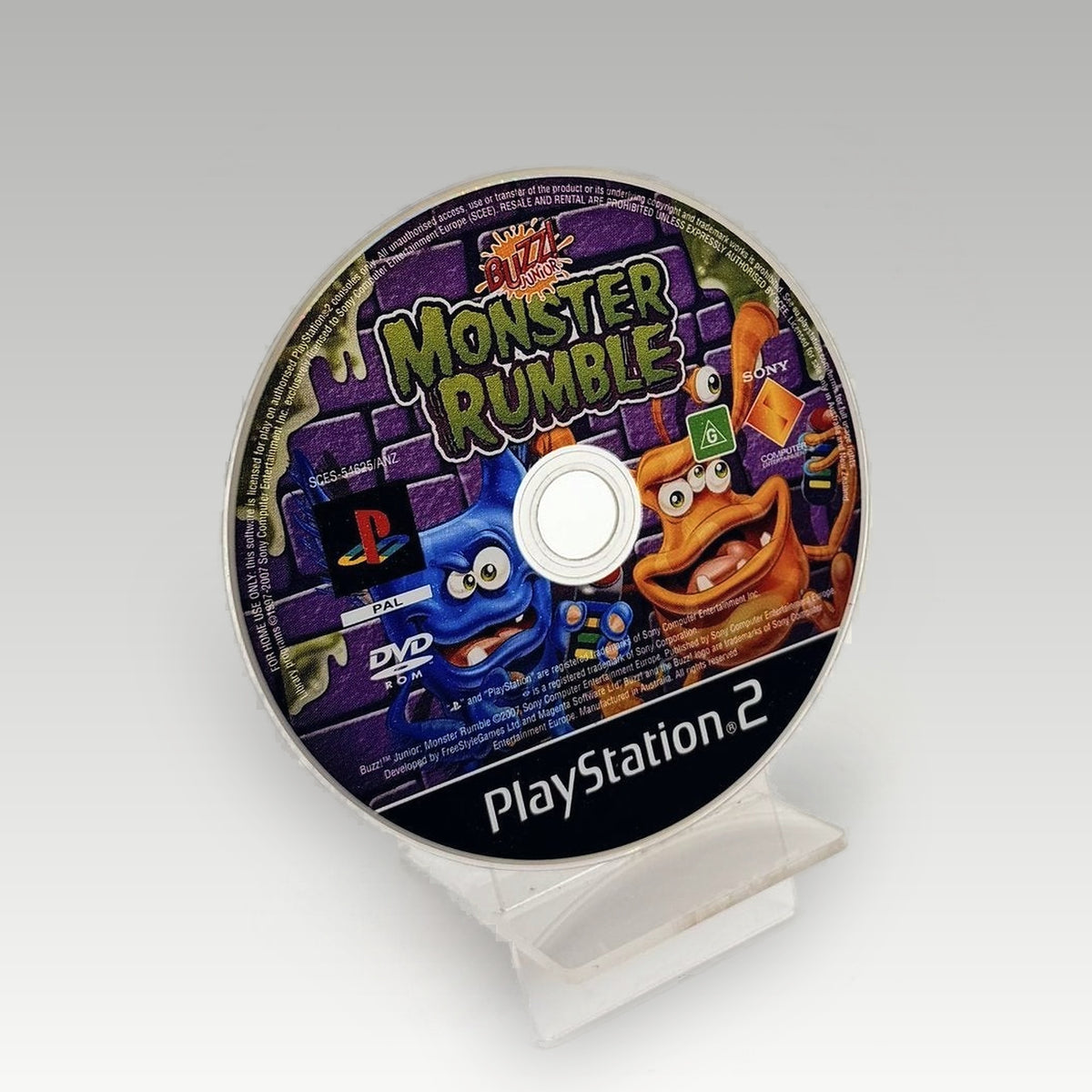 Buzz! Junior: Monster Rumble • Loose (PAL) - Image 1