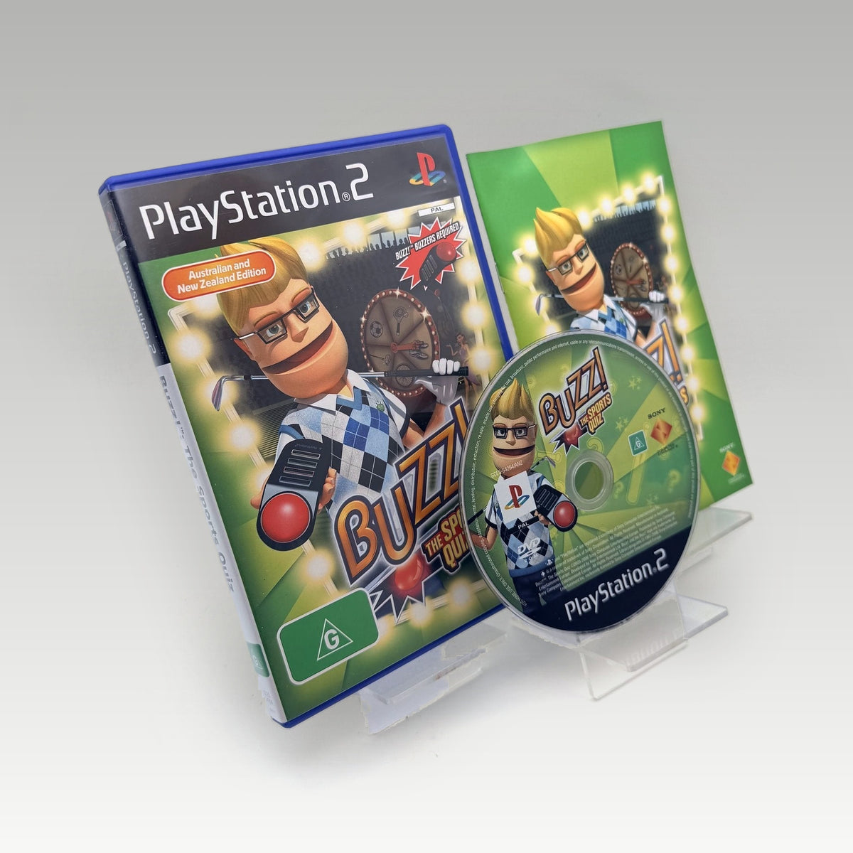 Buzz! The Sports Quiz • CIB (PAL) - Image 1