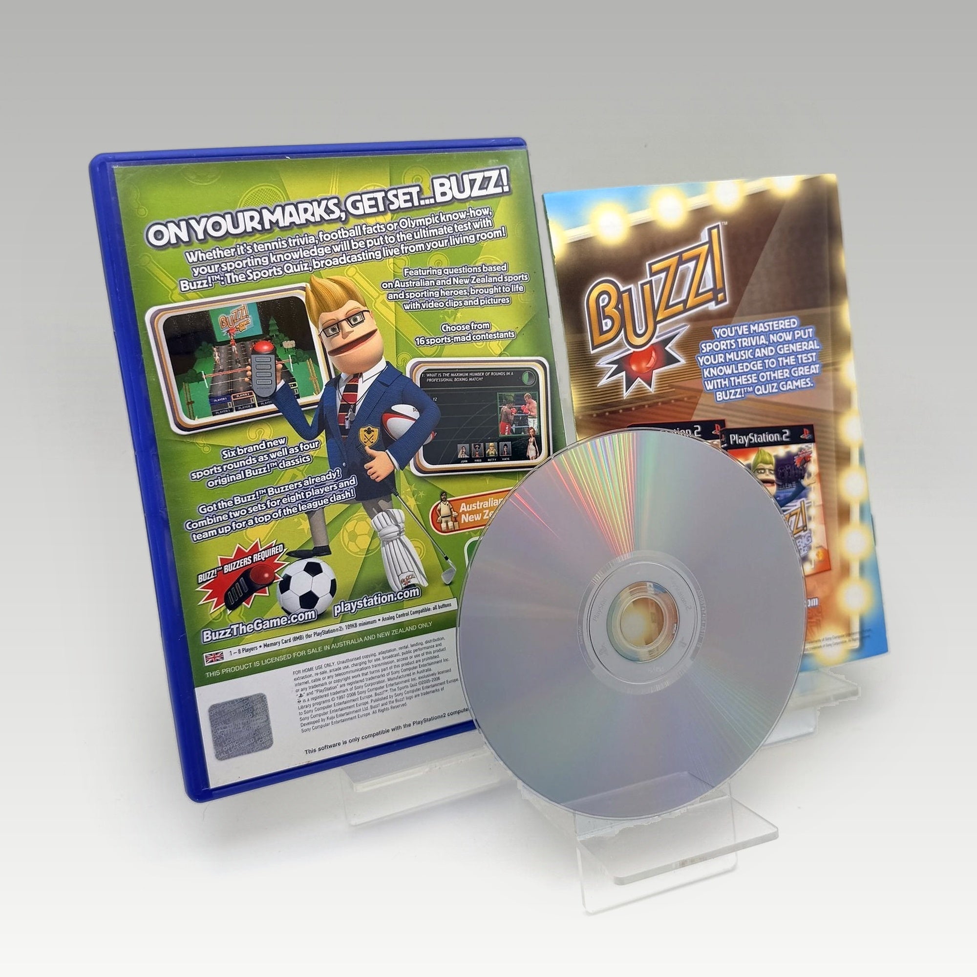 Buzz! The Sports Quiz • CIB (PAL) - Image 2