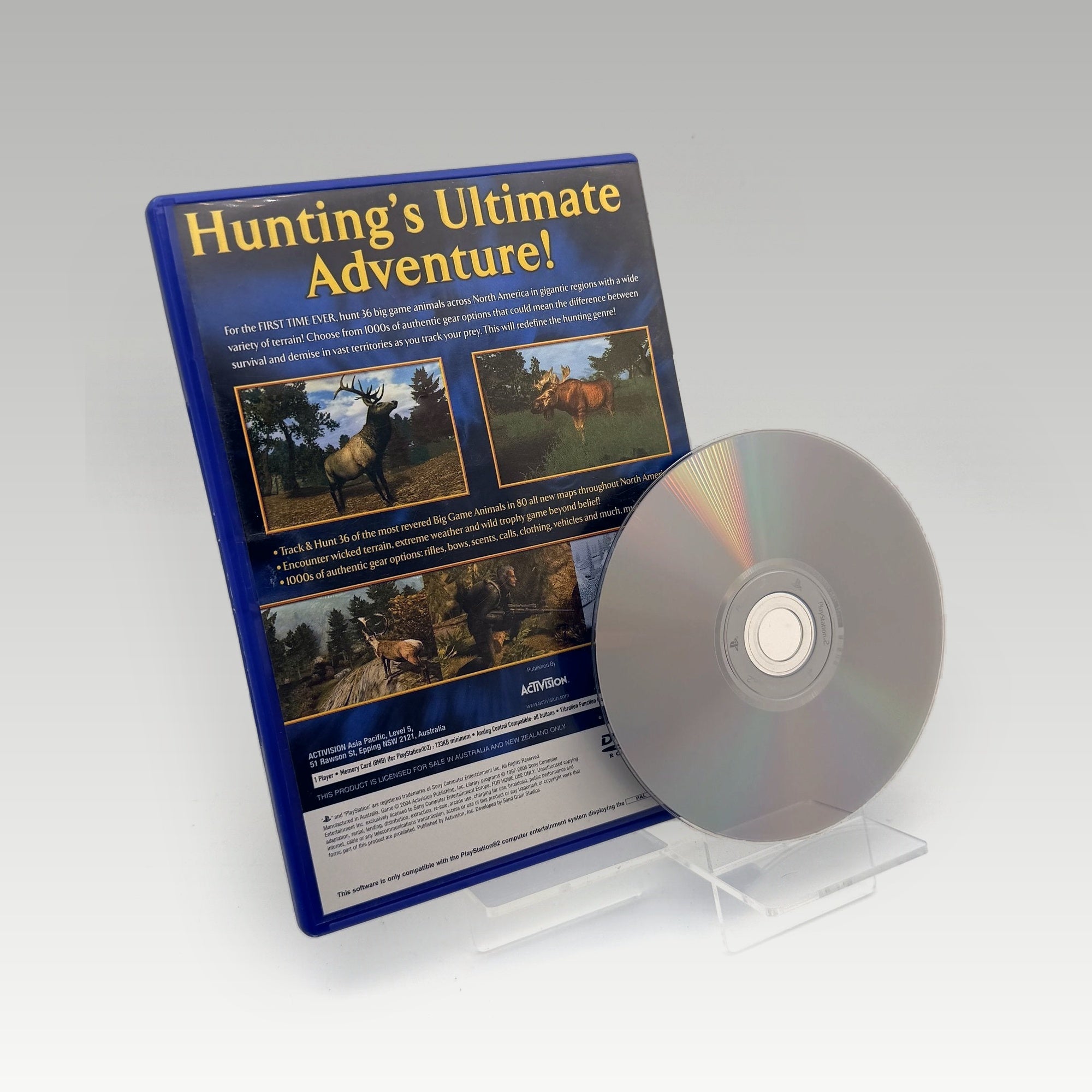 Cabela's Big Game Hunter: 2005 Adventures • No Manual (PAL) - Image 2