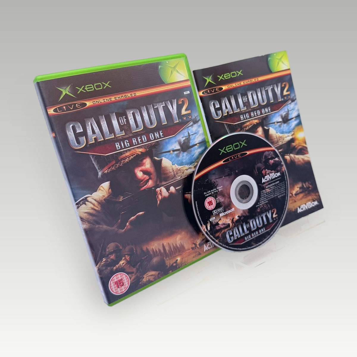 Call of Duty 2: Big Red One • CIB (PAL) - Front Cover | Yappa NZ