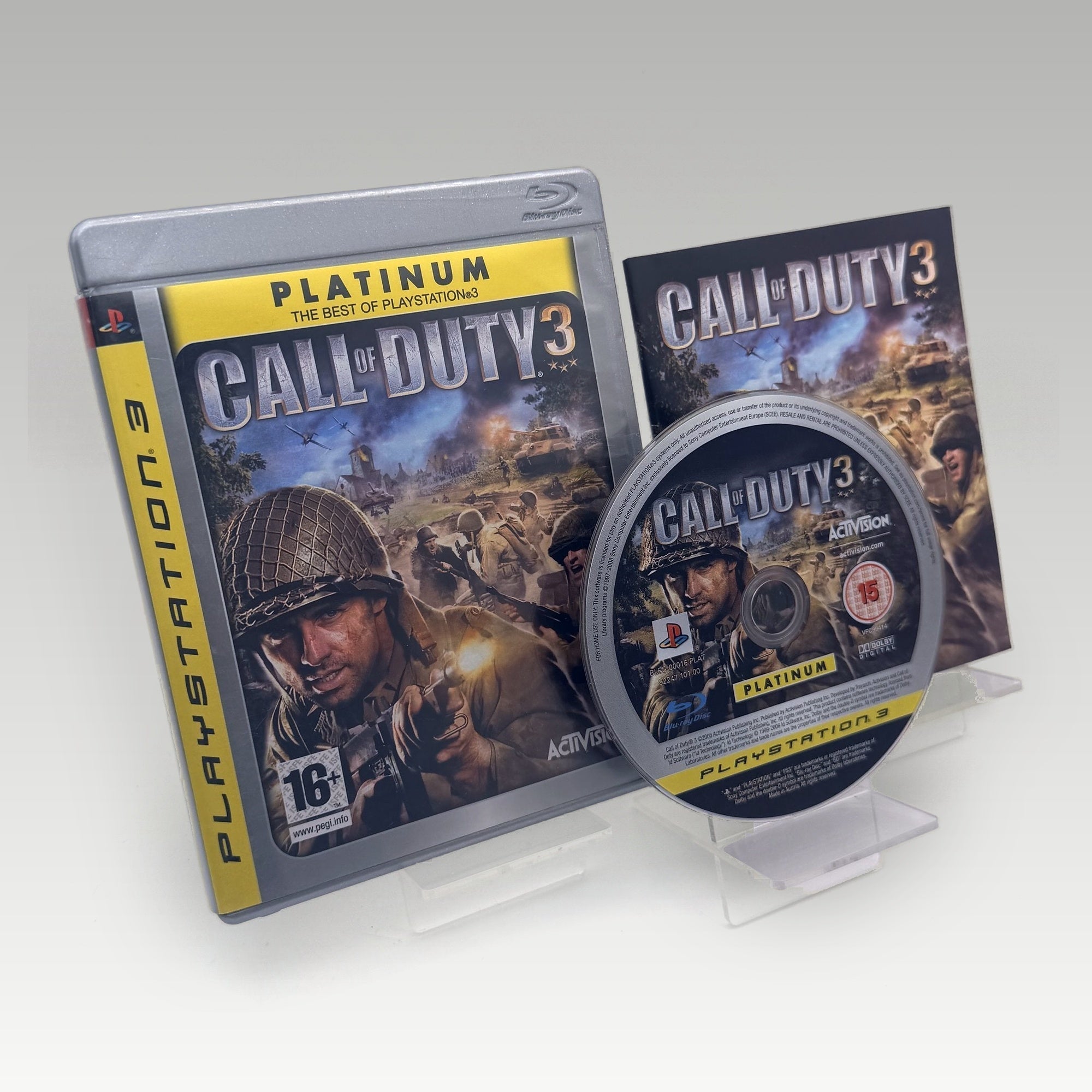 Call of Duty 3 (Platinum) • CIB (Region 2) - Image 1