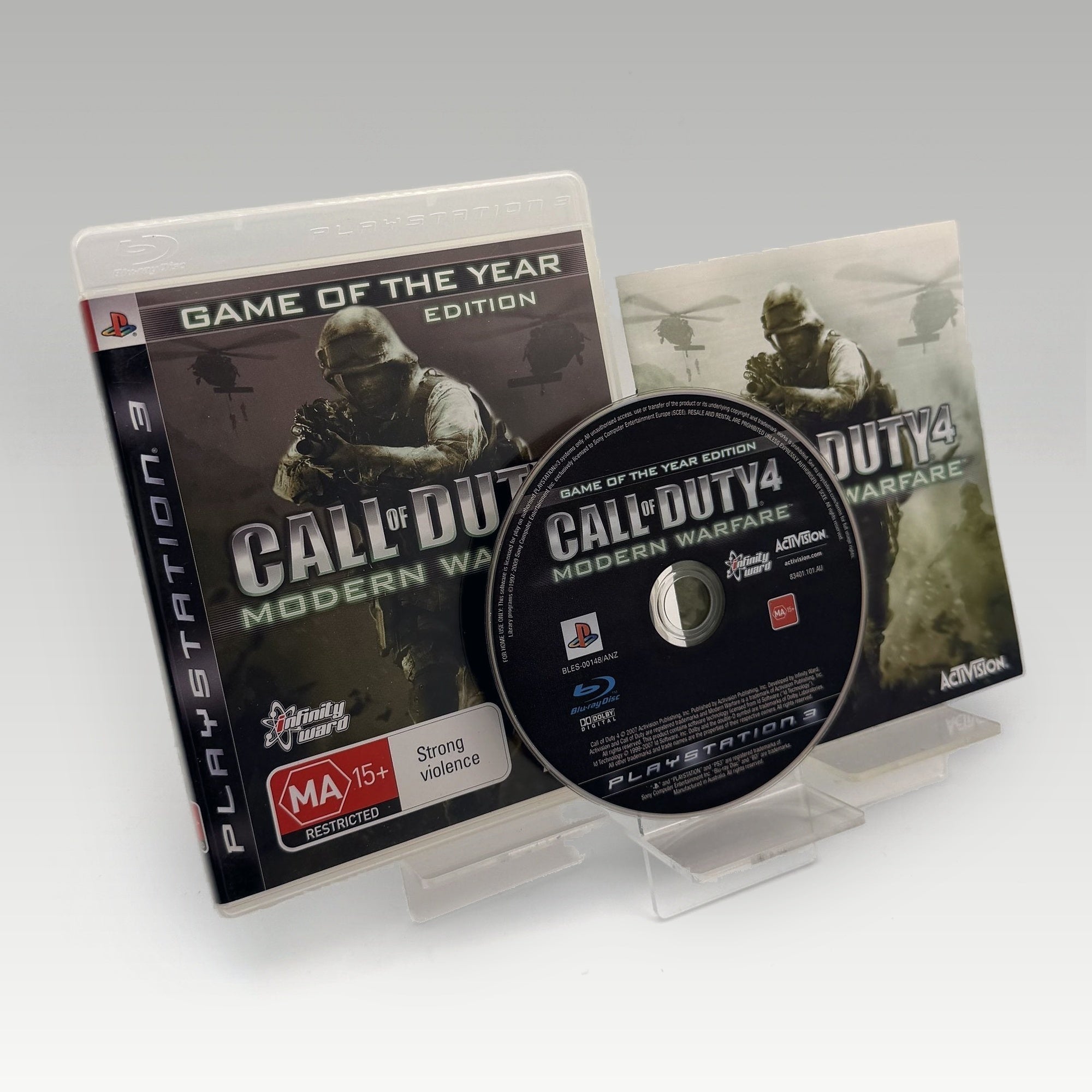 Call of Duty 4: Modern Warfare Game of the Year Edition • CIB (Region 4, Game of the Year Edition) - Image 1