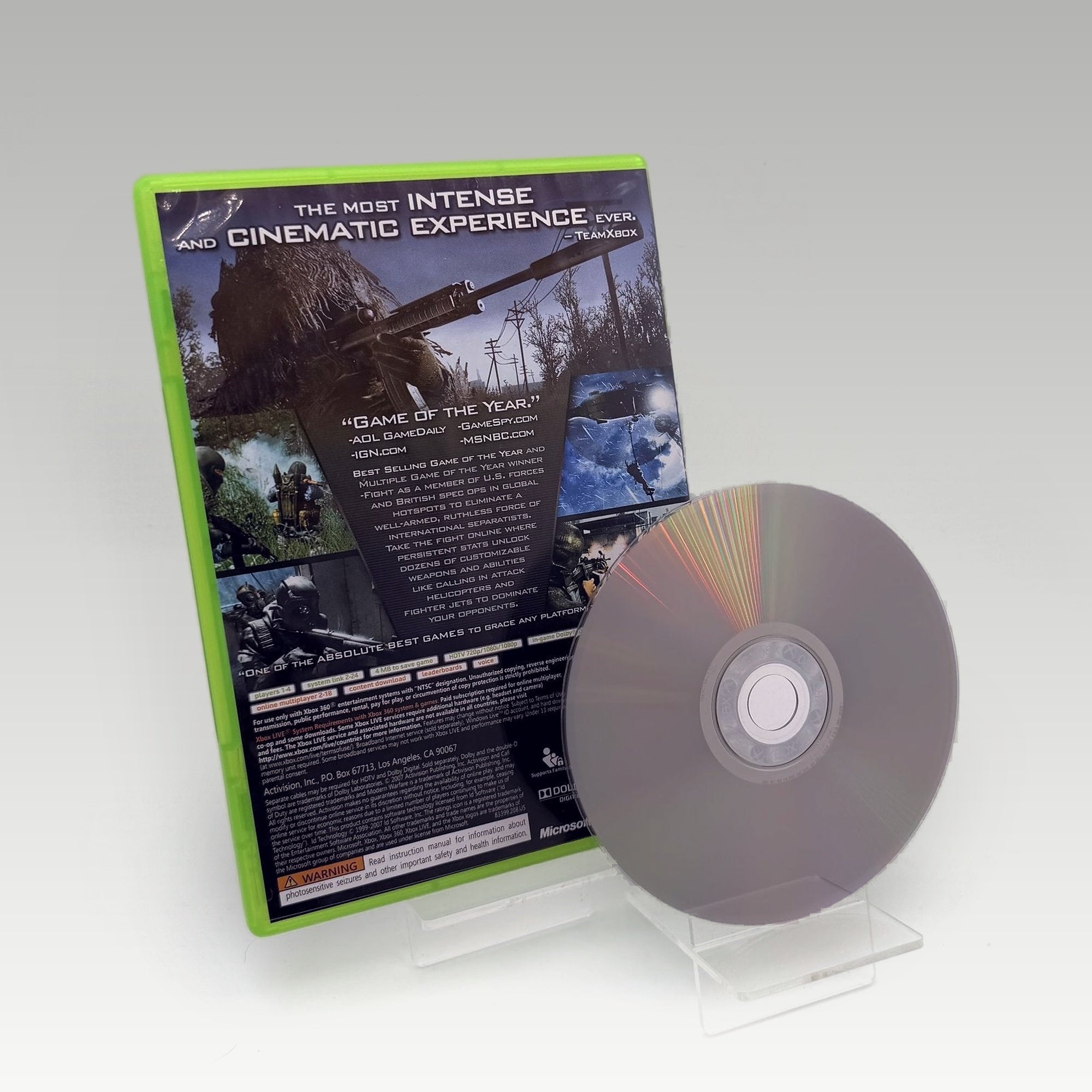 Call of Duty 4: Modern Warfare - Game of the Year Edition • No Manual (PAL) - Image 2