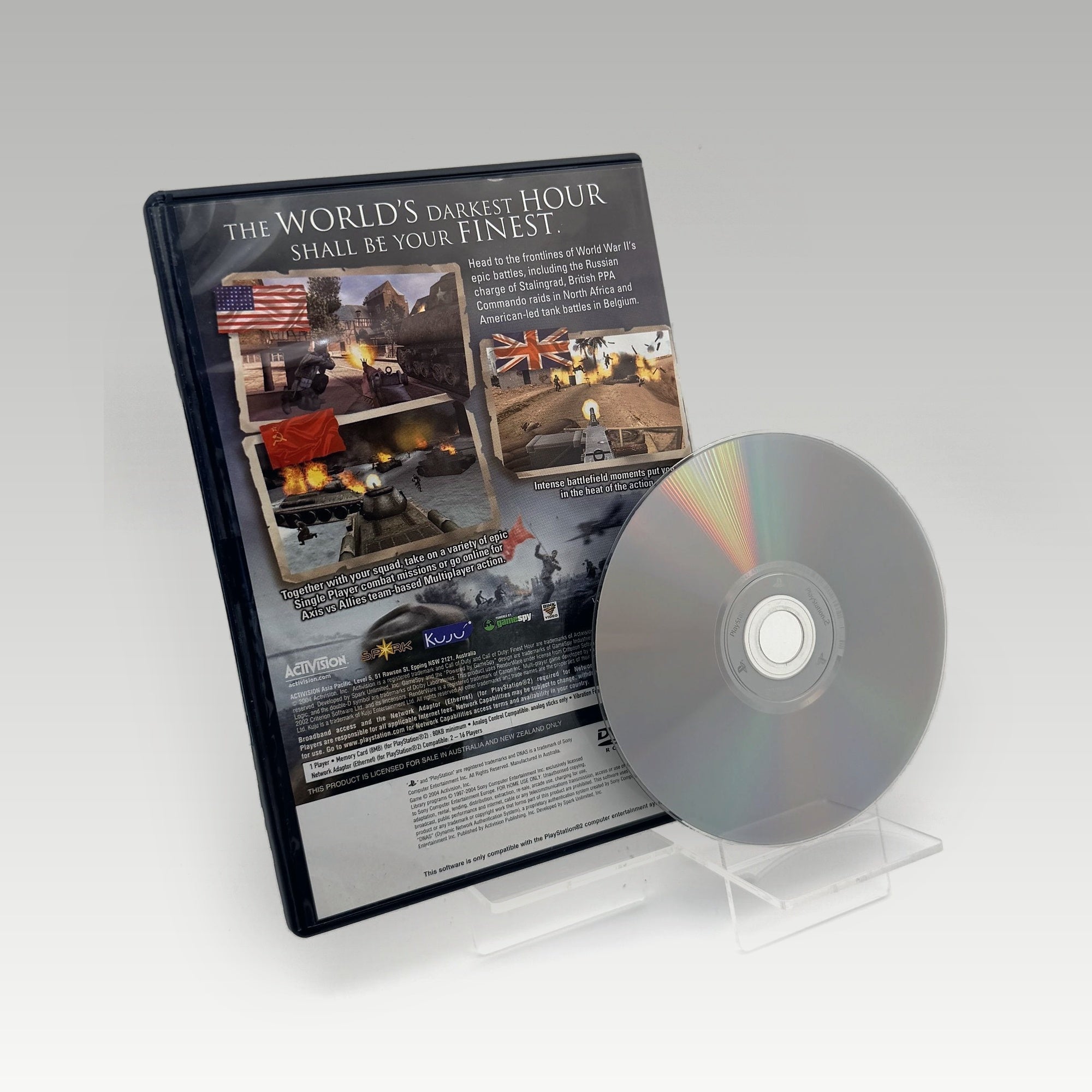 Call of Duty: Finest Hour • No Manual (PAL) - Image 2