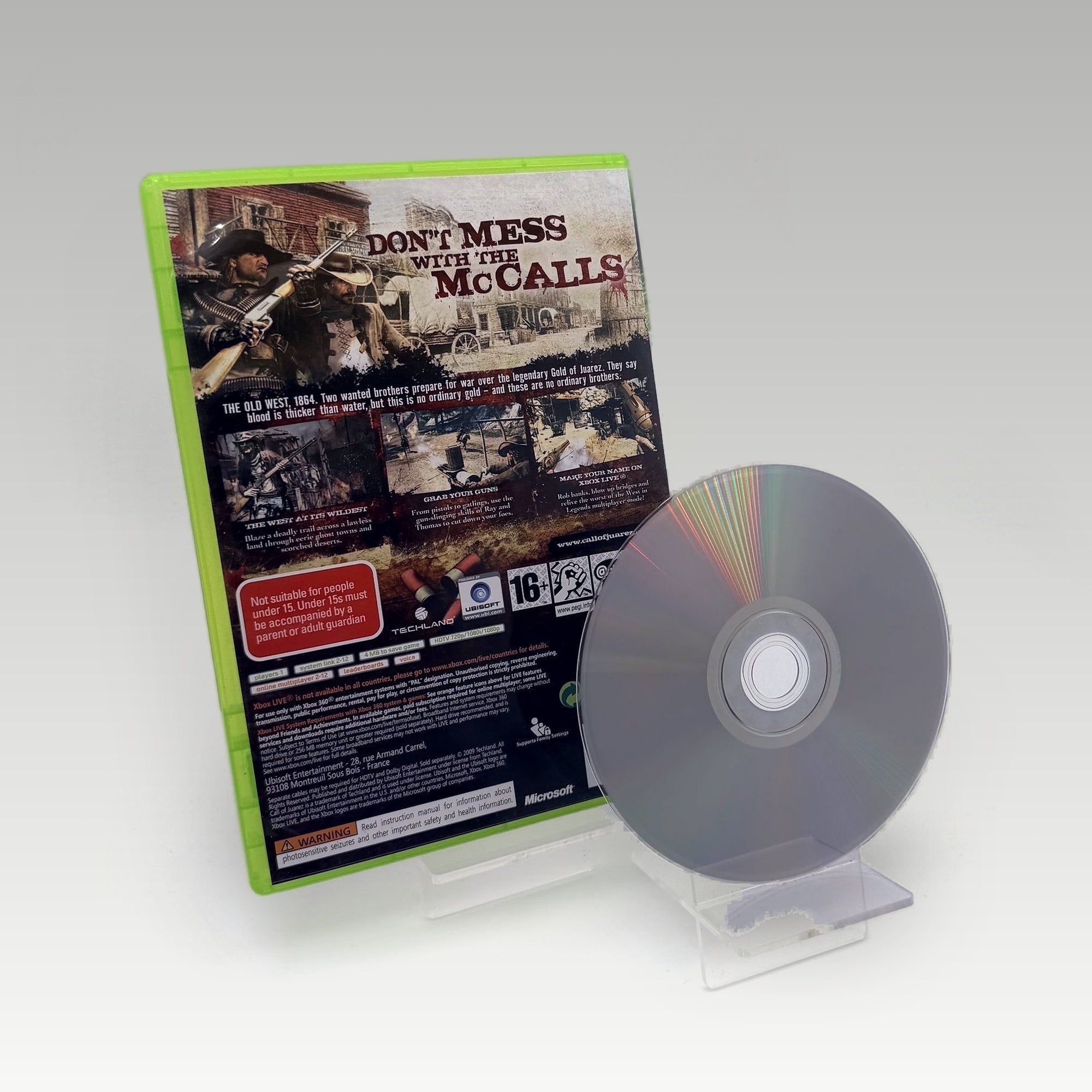Call of Juarez: Bound In Blood (Not For Resale) Promo • No Manual - Image 2