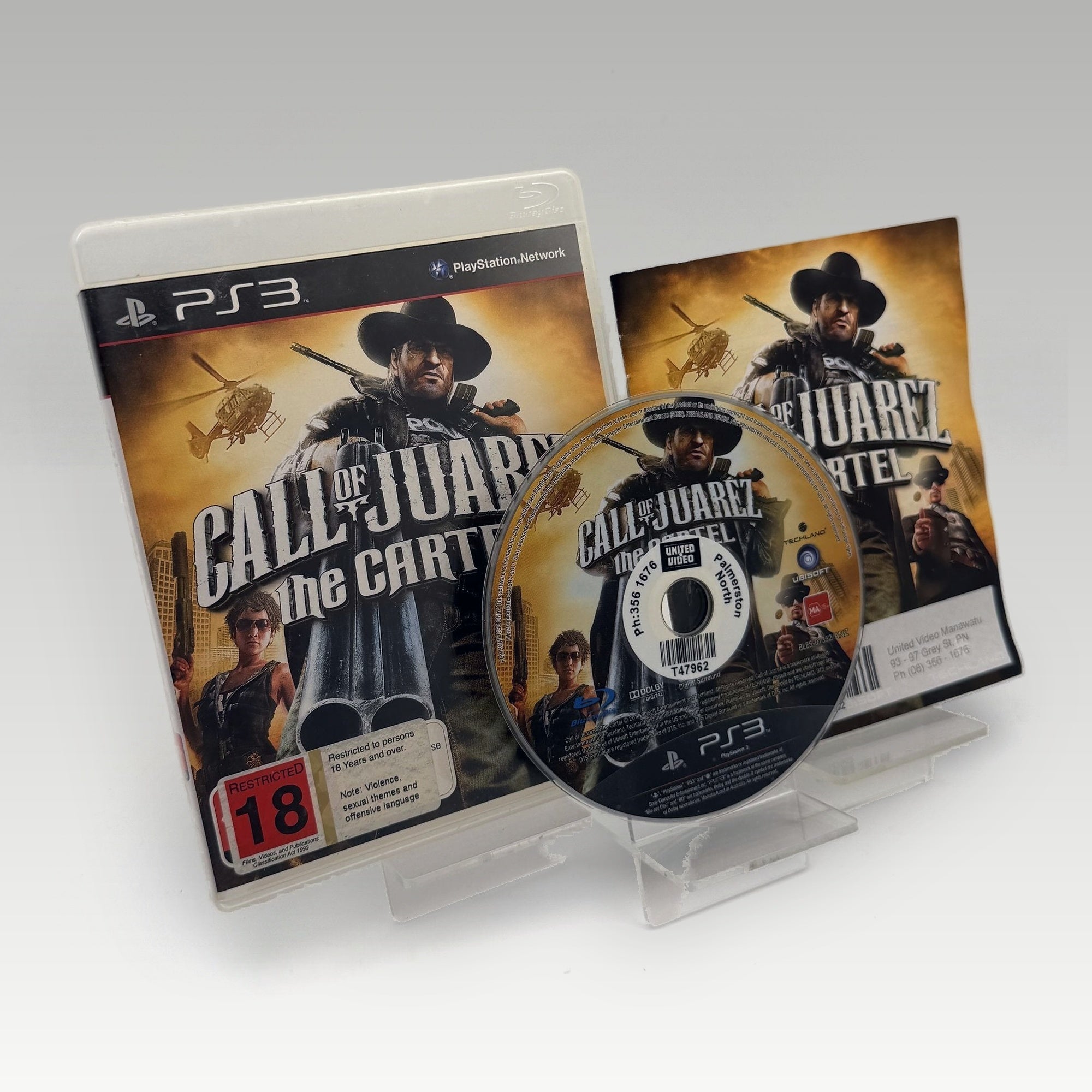 Call of Juarez: The Cartel • CIB • Ex-Rental (Region 4) - Image 1
