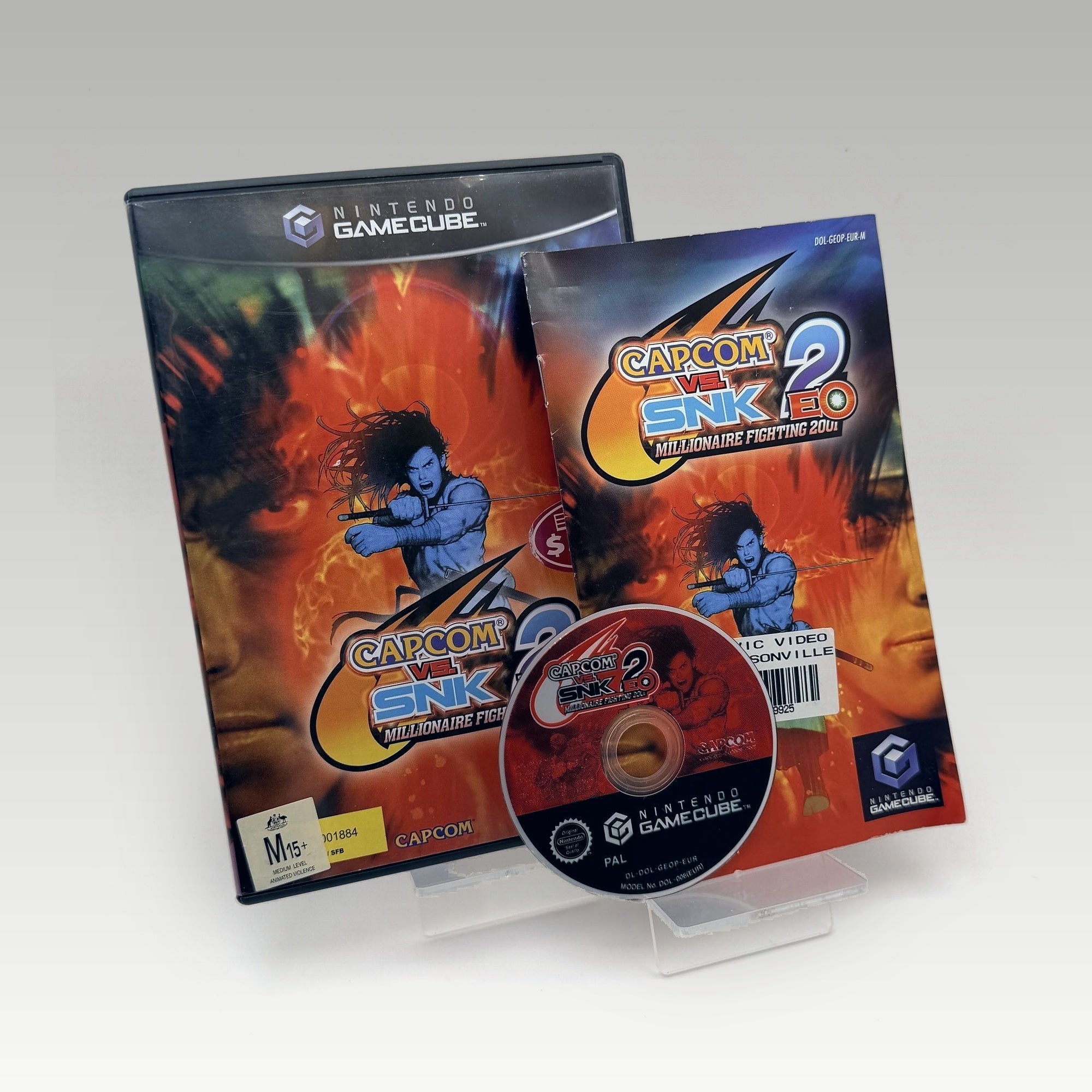 Capcom vs. SNK 2 EO • CIB • Ex-Rental (PAL) - Image 1
