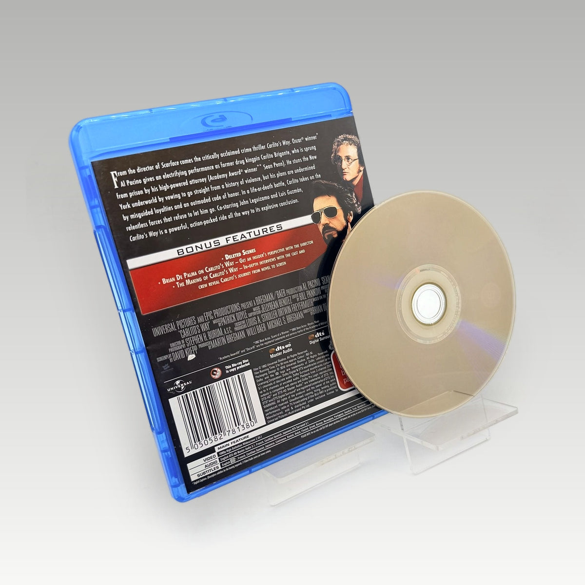 Carlito's Way (1993) Bluray • CIB (Region Free, Standard) - Image 2