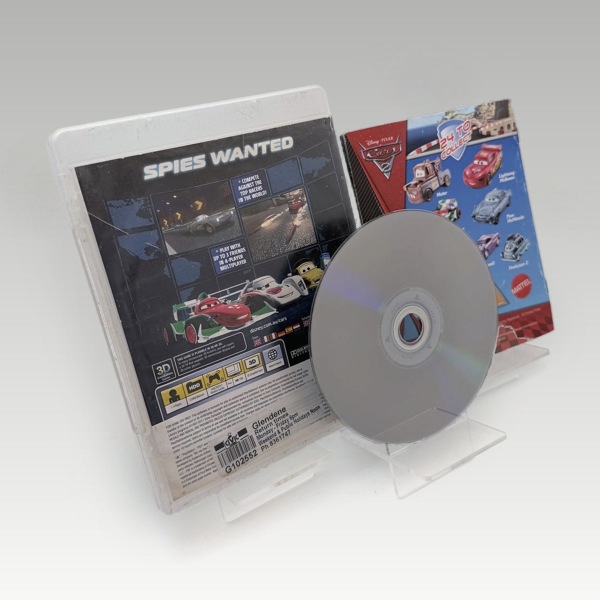Cars 2 • CIB • Ex-Rental (Region 2) - Image 2
