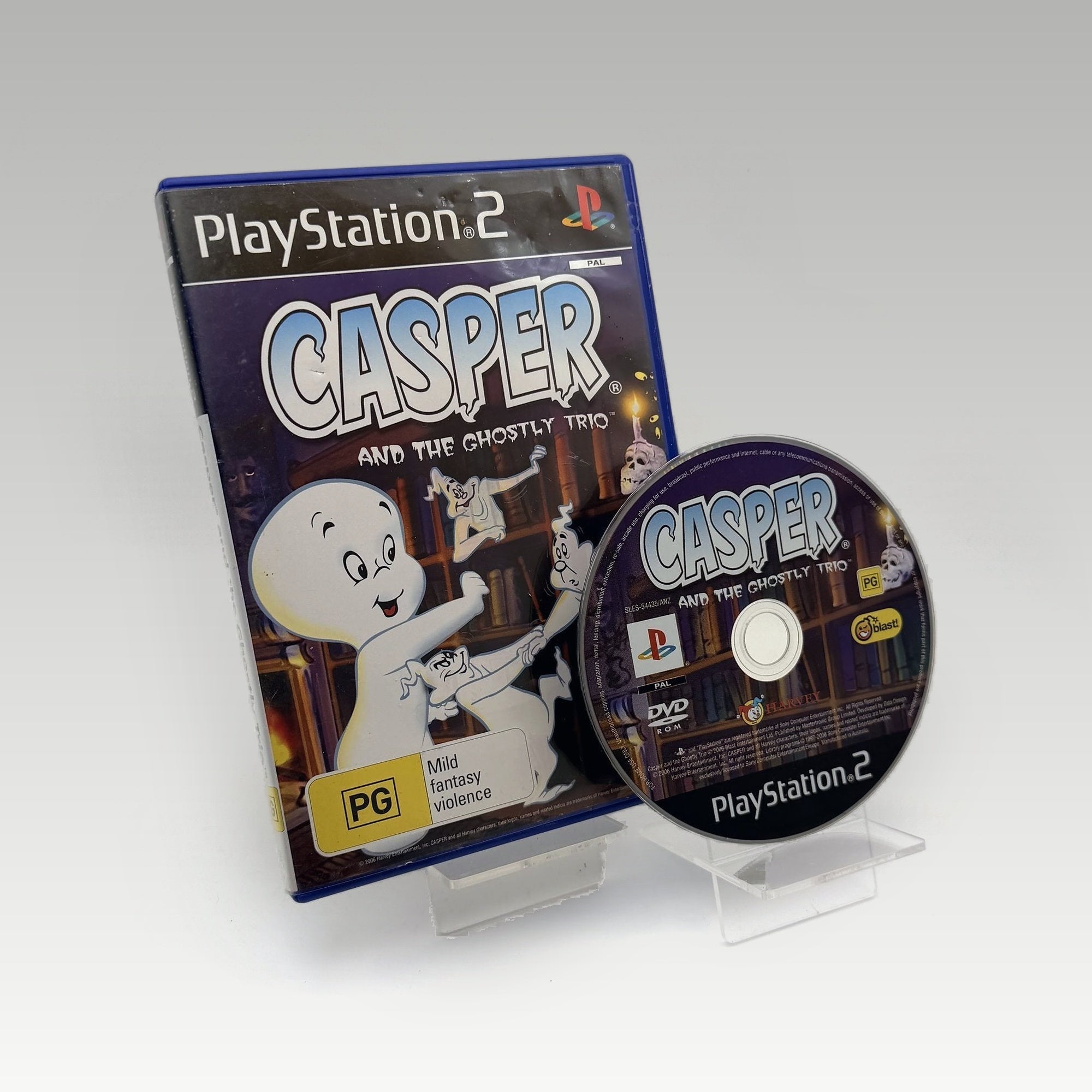 Casper and the Ghostly Trio • No Manual (PAL) - Image 1