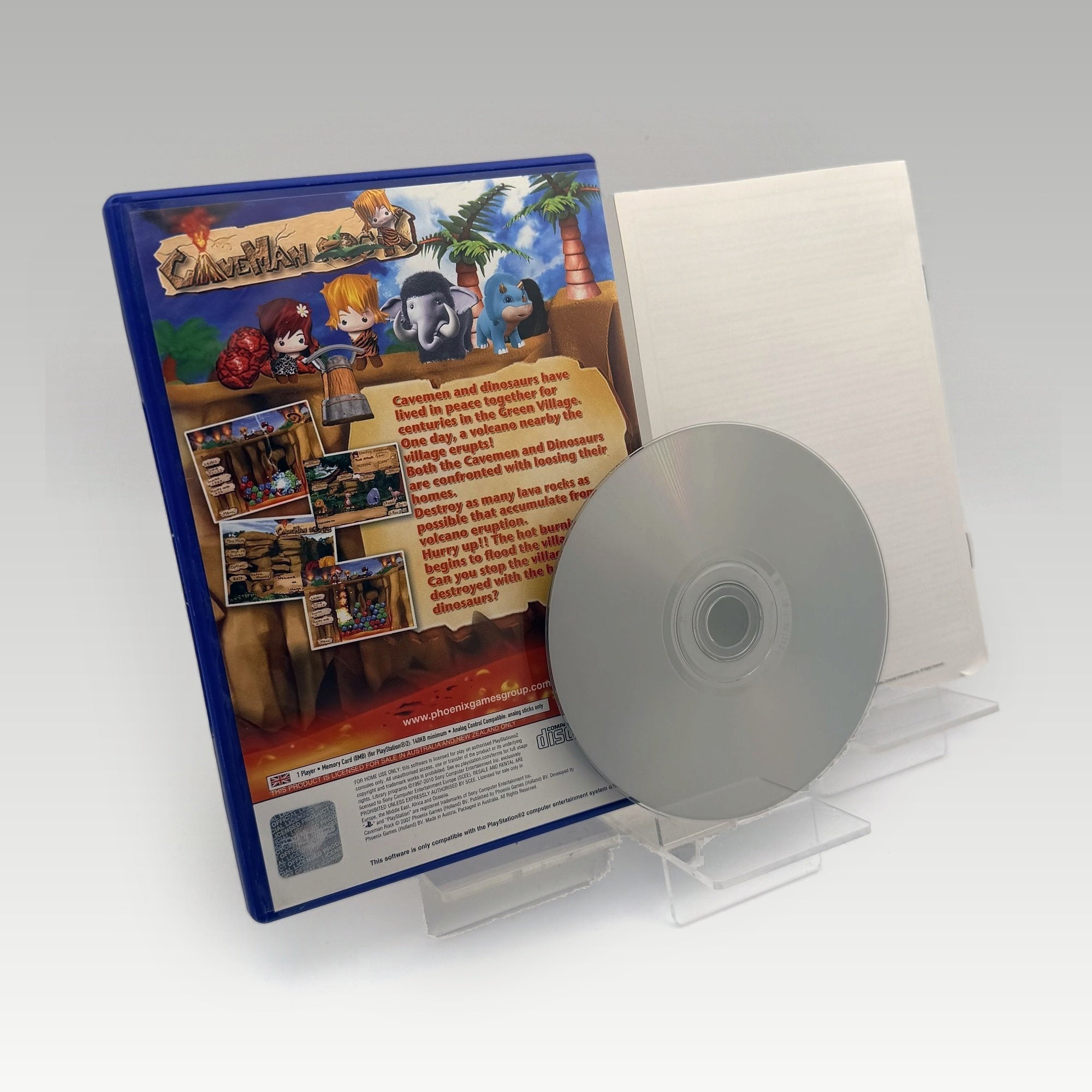 CaveMan Rock • CIB (PAL) - Image 2