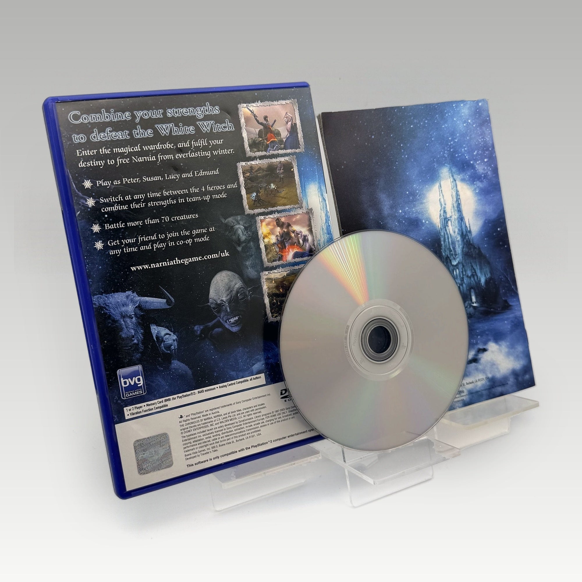 Chronicles of Narnia Lion Witch and the Wardrobe • CIB (PAL) - Image 2