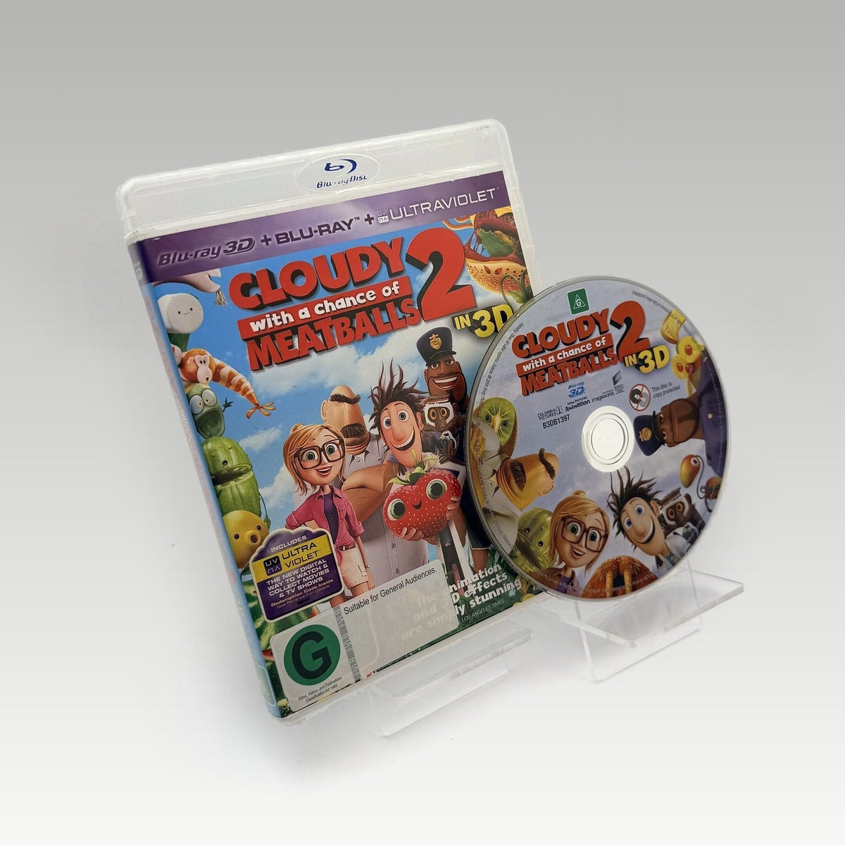 Cloudy with a Chance of Meatballs 2 (2013) 3D Bluray • CIB (Region Free, Standard) - Image 1