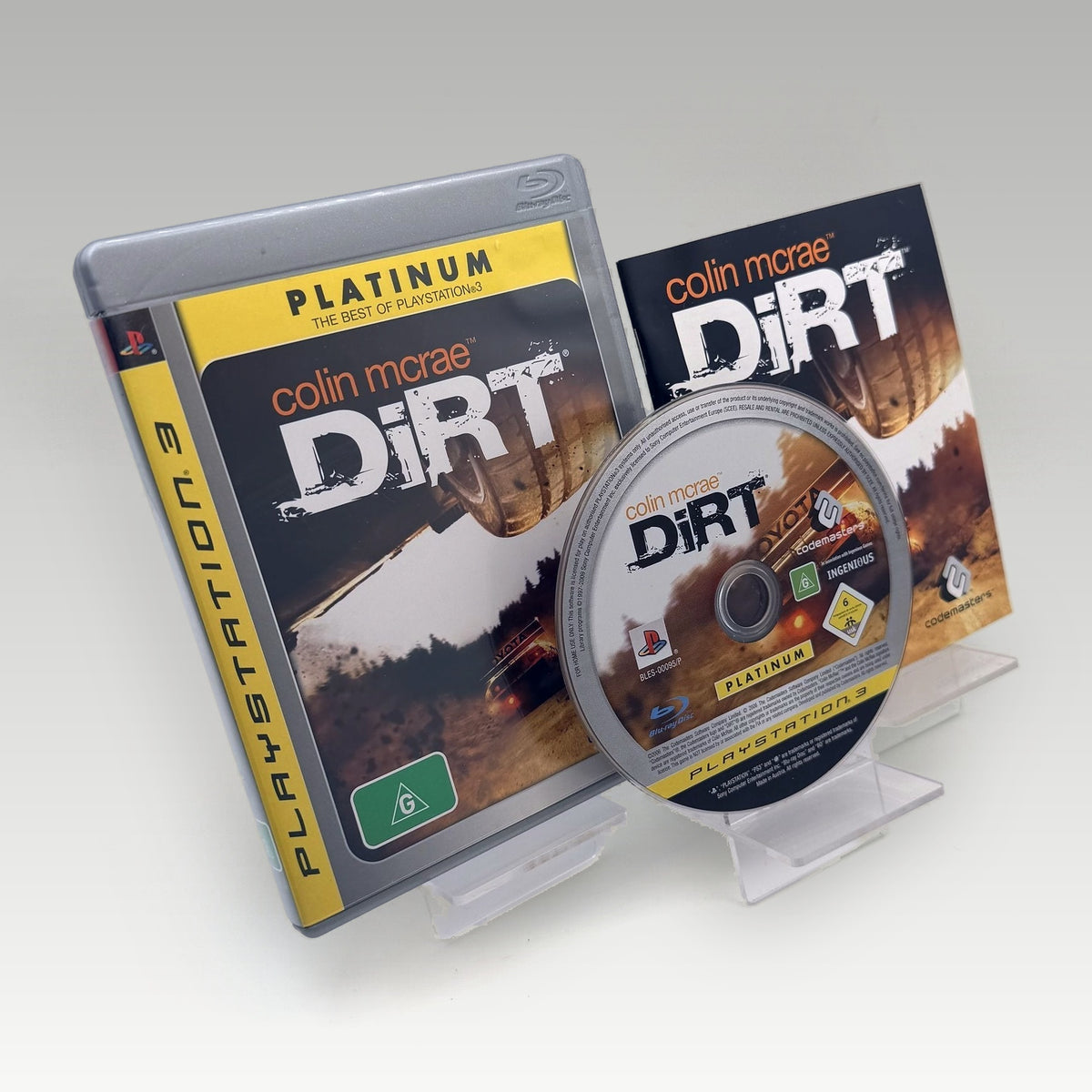 Colin McRae: Dirt (Platinum) • CIB (Region 2) - Image 1