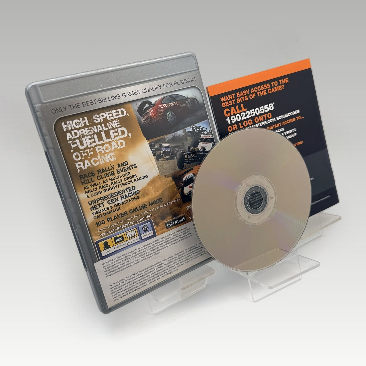 Colin McRae: Dirt (Platinum) • CIB (Region 2) - Image 2