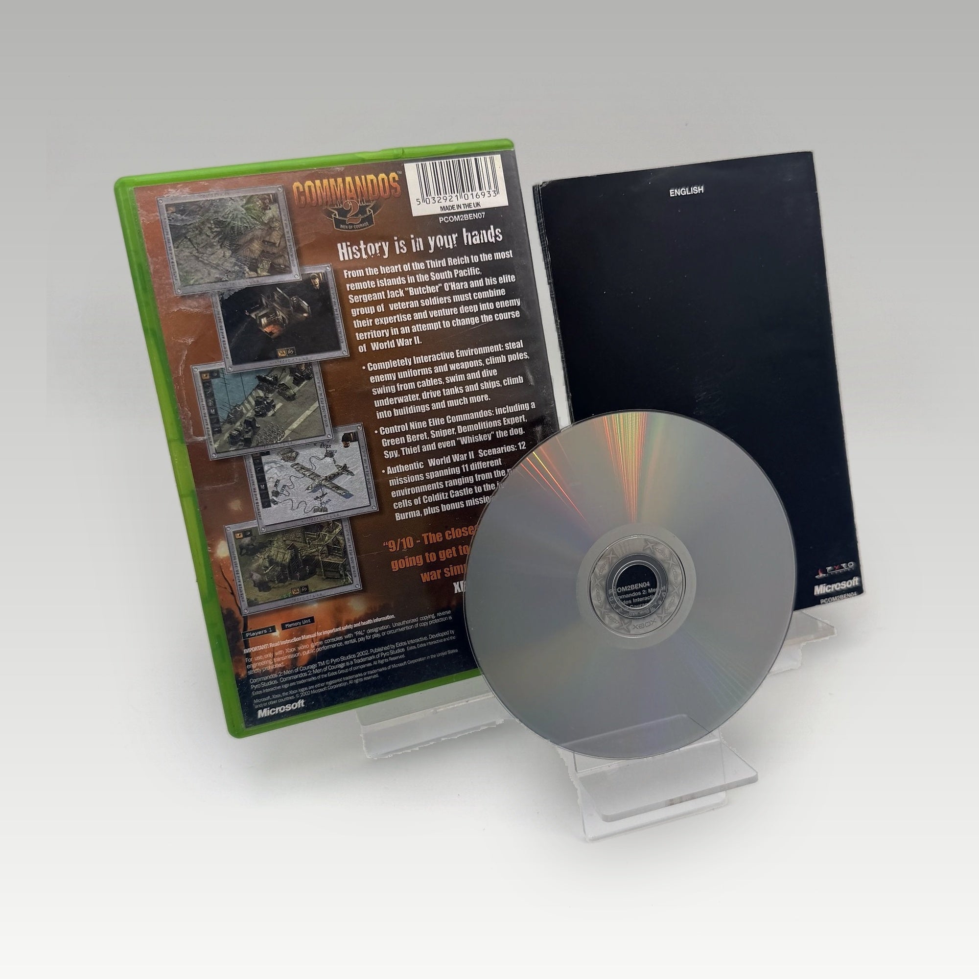Commandos 2: Men of Courage • CIB (PAL) - Image 2