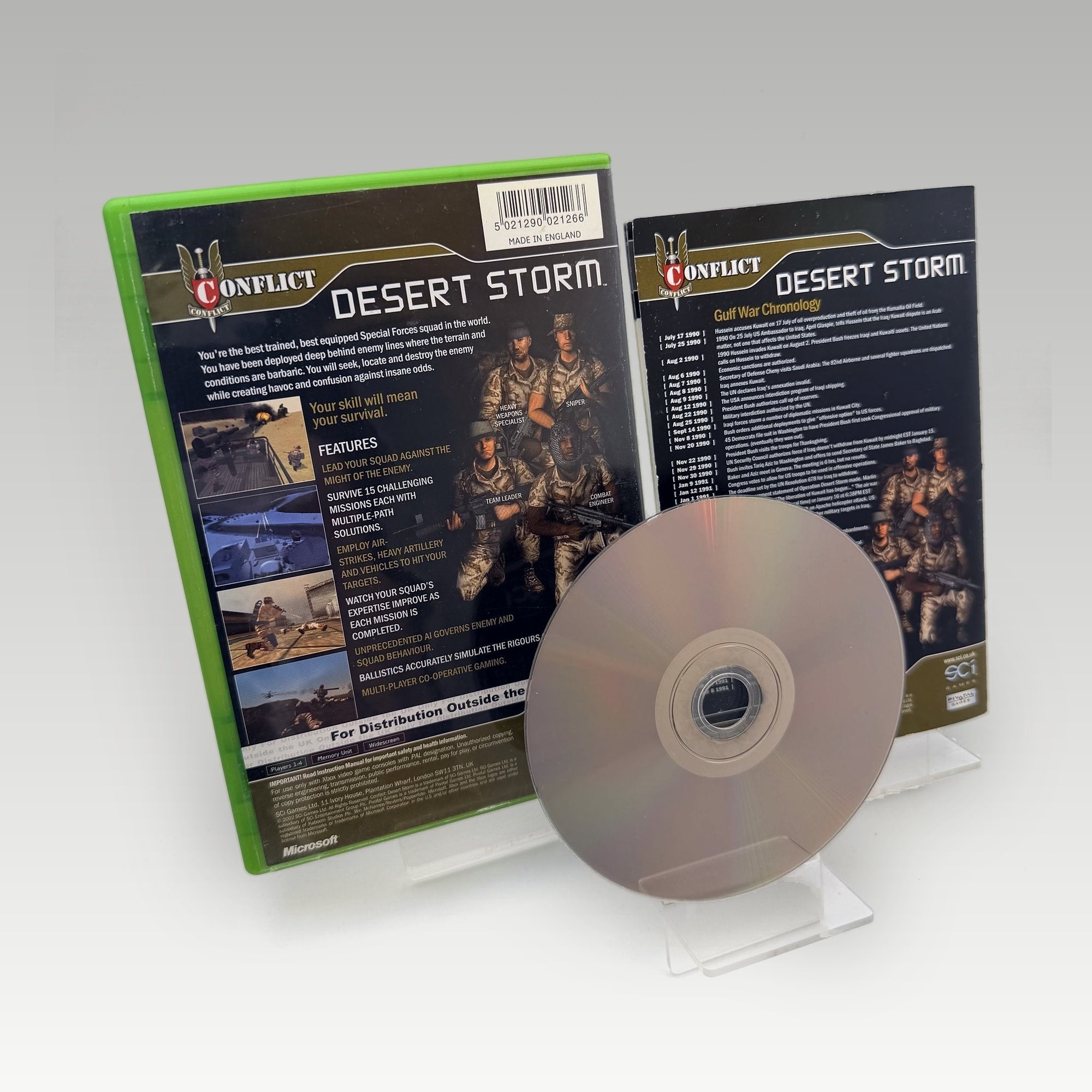 Conflict: Desert Storm • CIB (PAL) - Image 2
