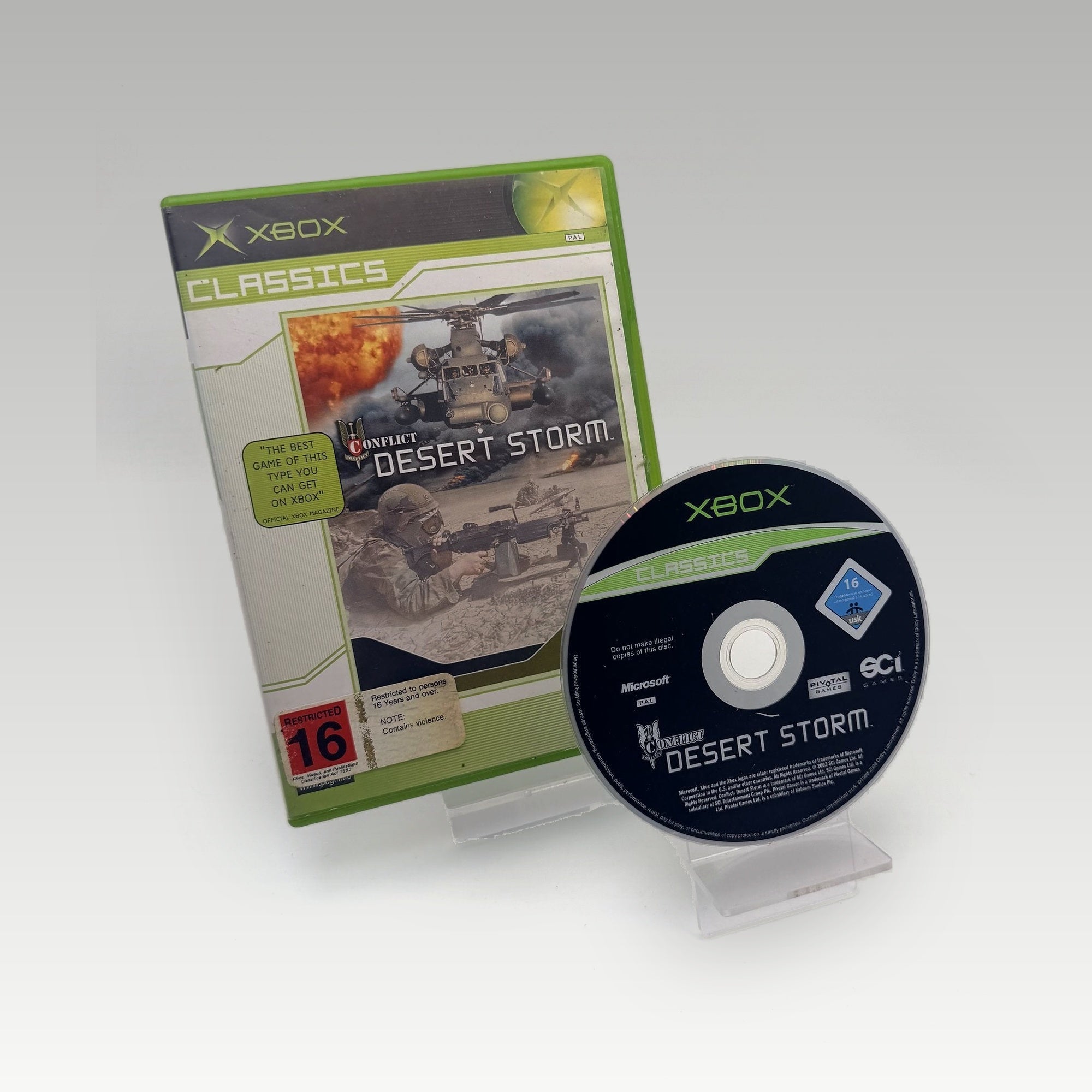 Conflict: Desert Storm (Classics) • No Manual (PAL) - Image 1