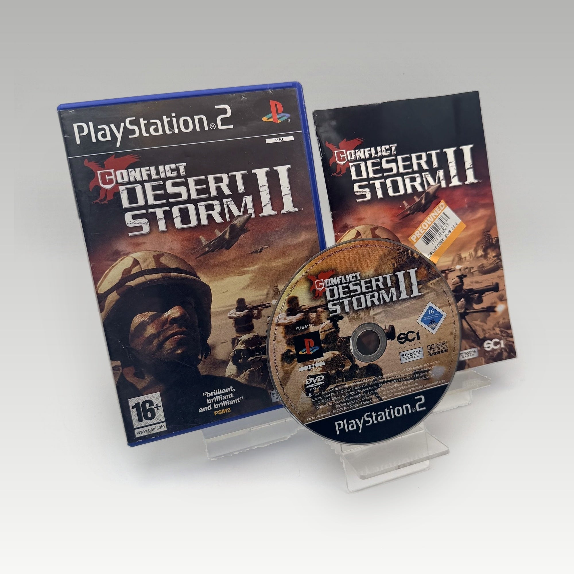 Conflict: Desert Storm II • CIB (PAL) - Image 1