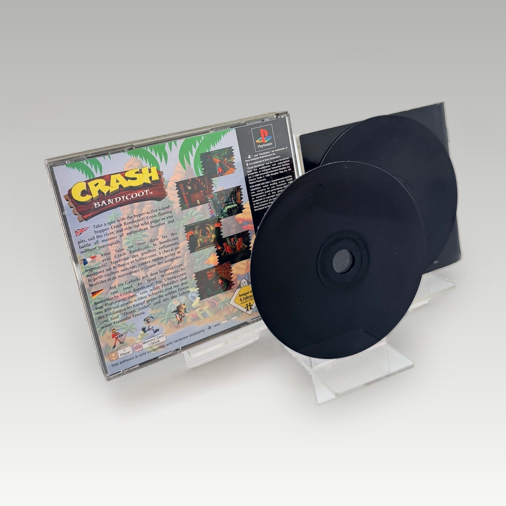 Crash Bandicoot + Demo Disc • CIB (+ Demo Disc) - Image 3
