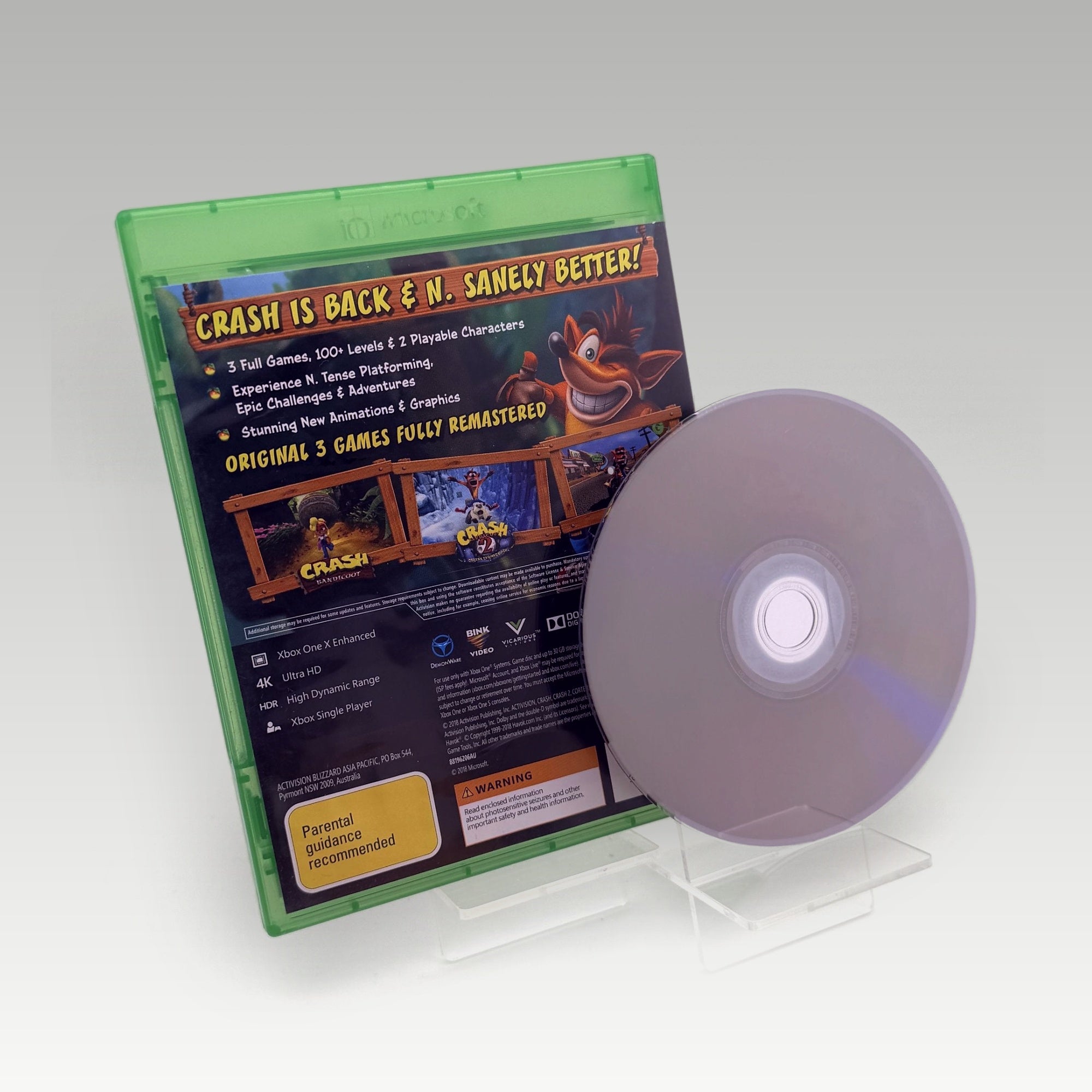 Crash Bandicoot N. Sane Trilogy • CIB (PAL) - Image 2