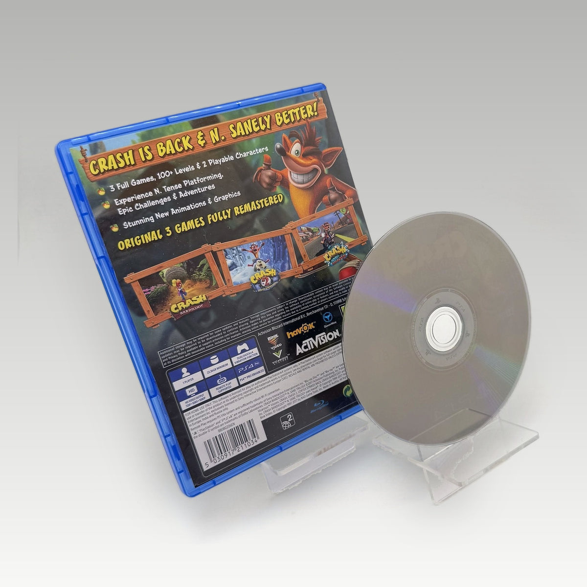 Crash Bandicoot N. Sane Trilogy • CIB (Region 4) - Image 2