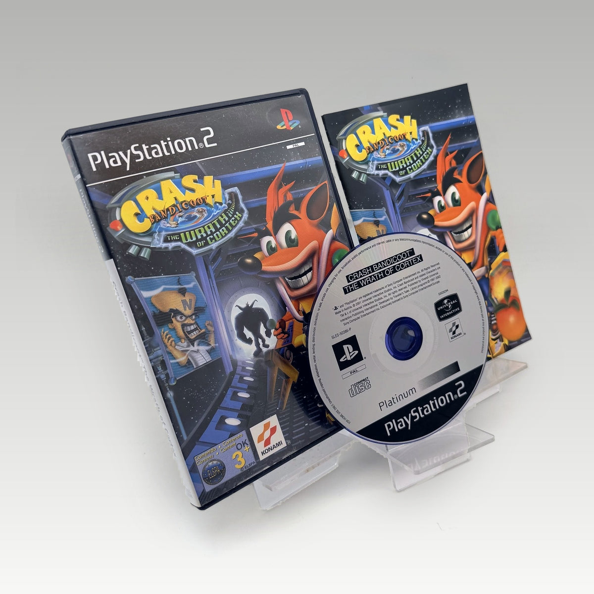 Crash Bandicoot: The Wrath of Cortex (Platinum) Original Box • CIB (PAL, Original Box) - Image 1
