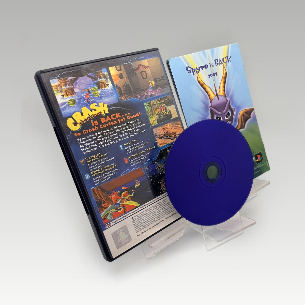 Crash Bandicoot: The Wrath of Cortex (Platinum) Original Box • CIB (PAL, Original Box) - Image 2