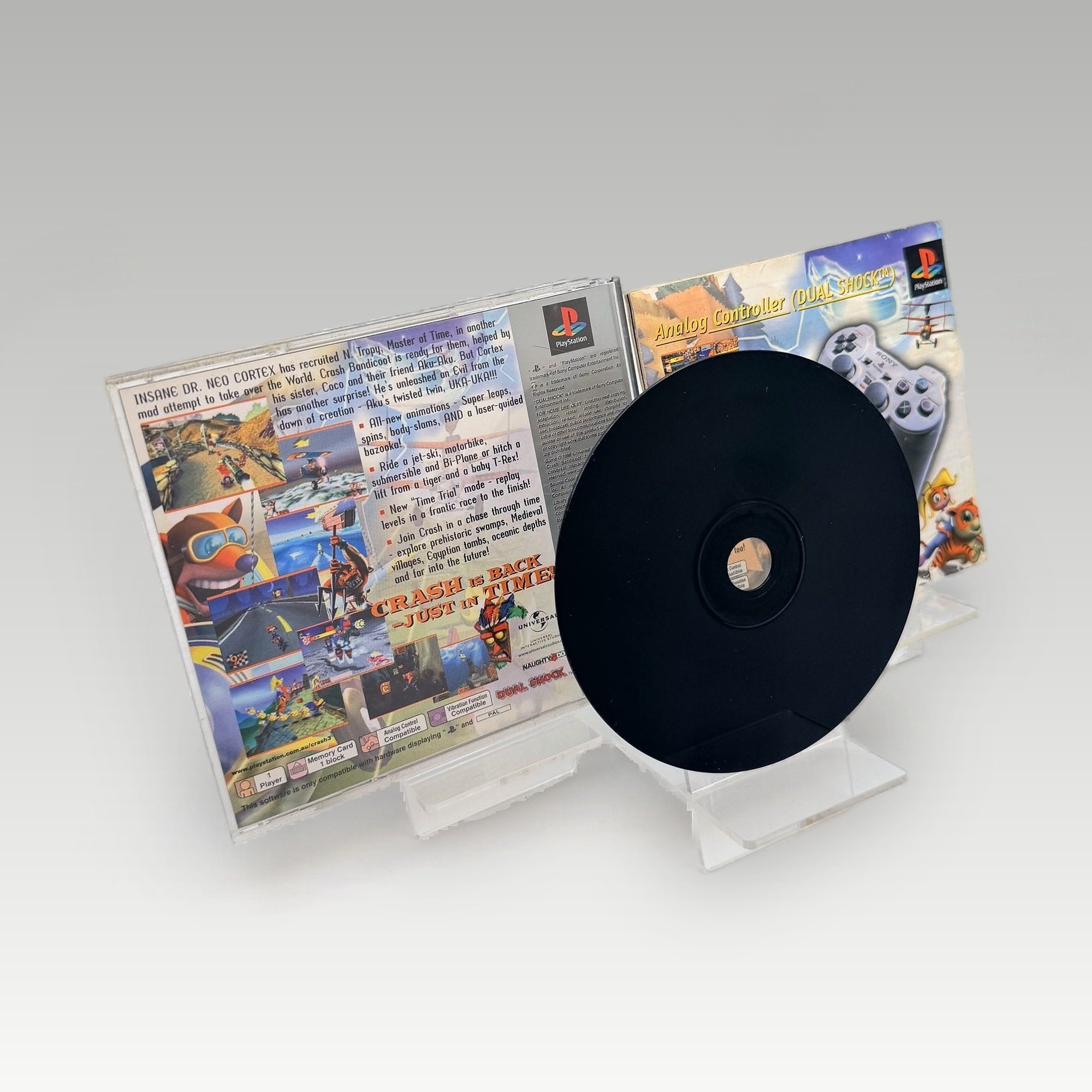 Crash Bandicoot: Warped (Platinum) Case Damage • CIB - Image 3