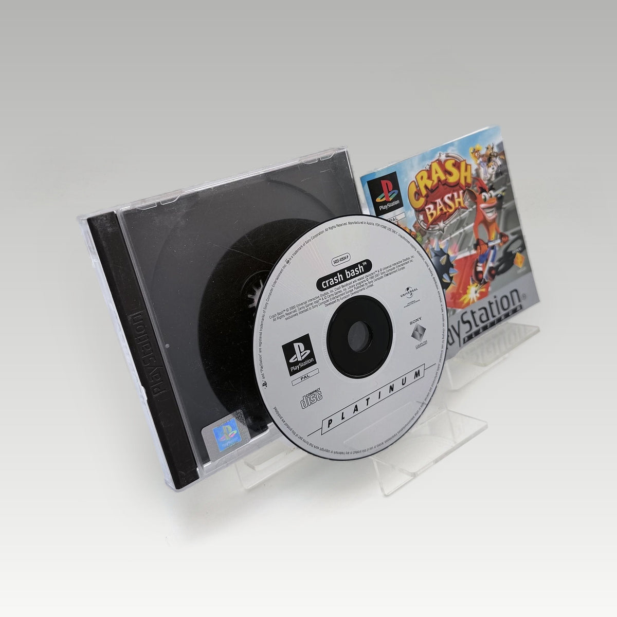 Crash Bash (Platinum) No Cover Art • CIB (PAL, No Cover Art) - Image 2