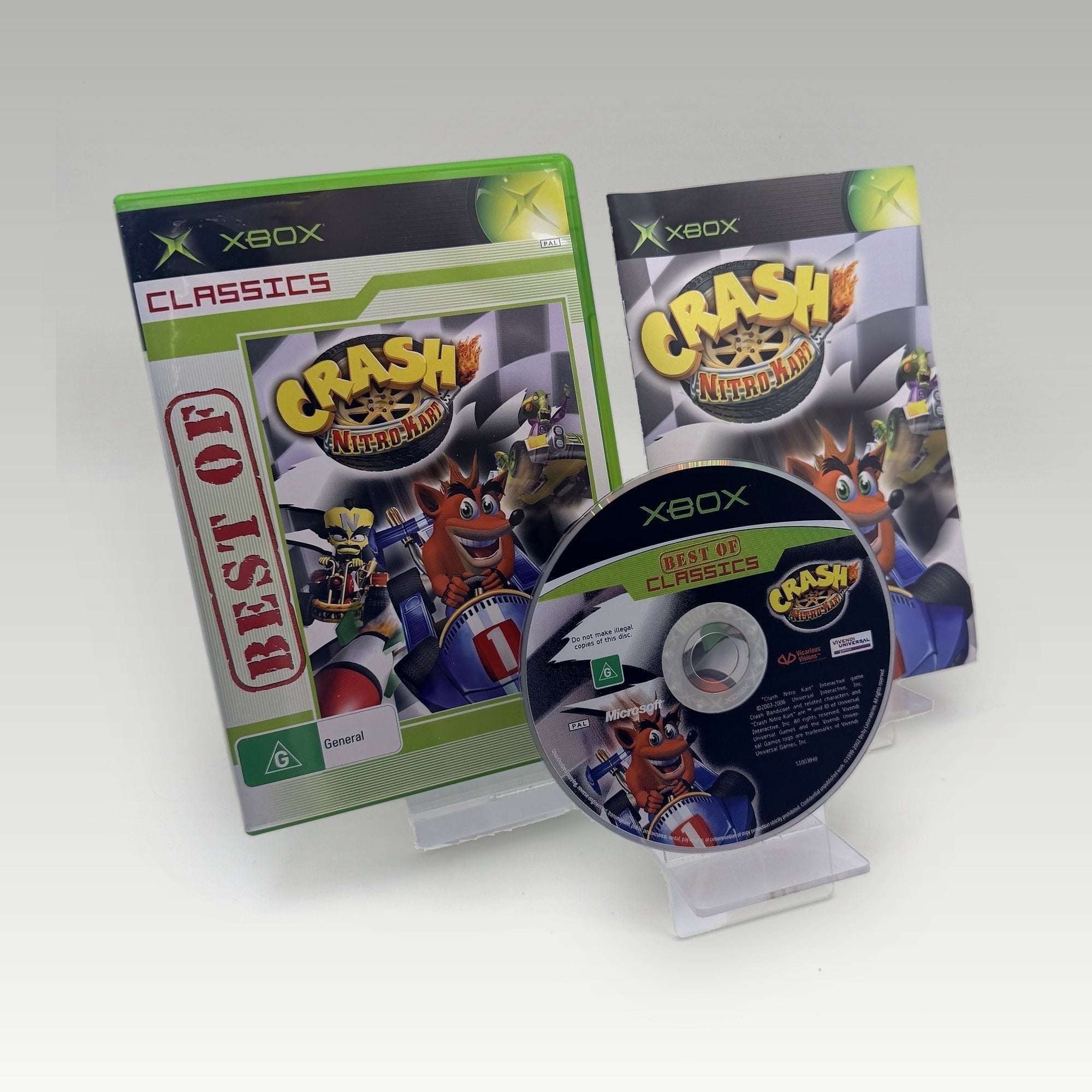 Crash Nitro Kart (Best of Classics) • CIB (PAL) - Image 1