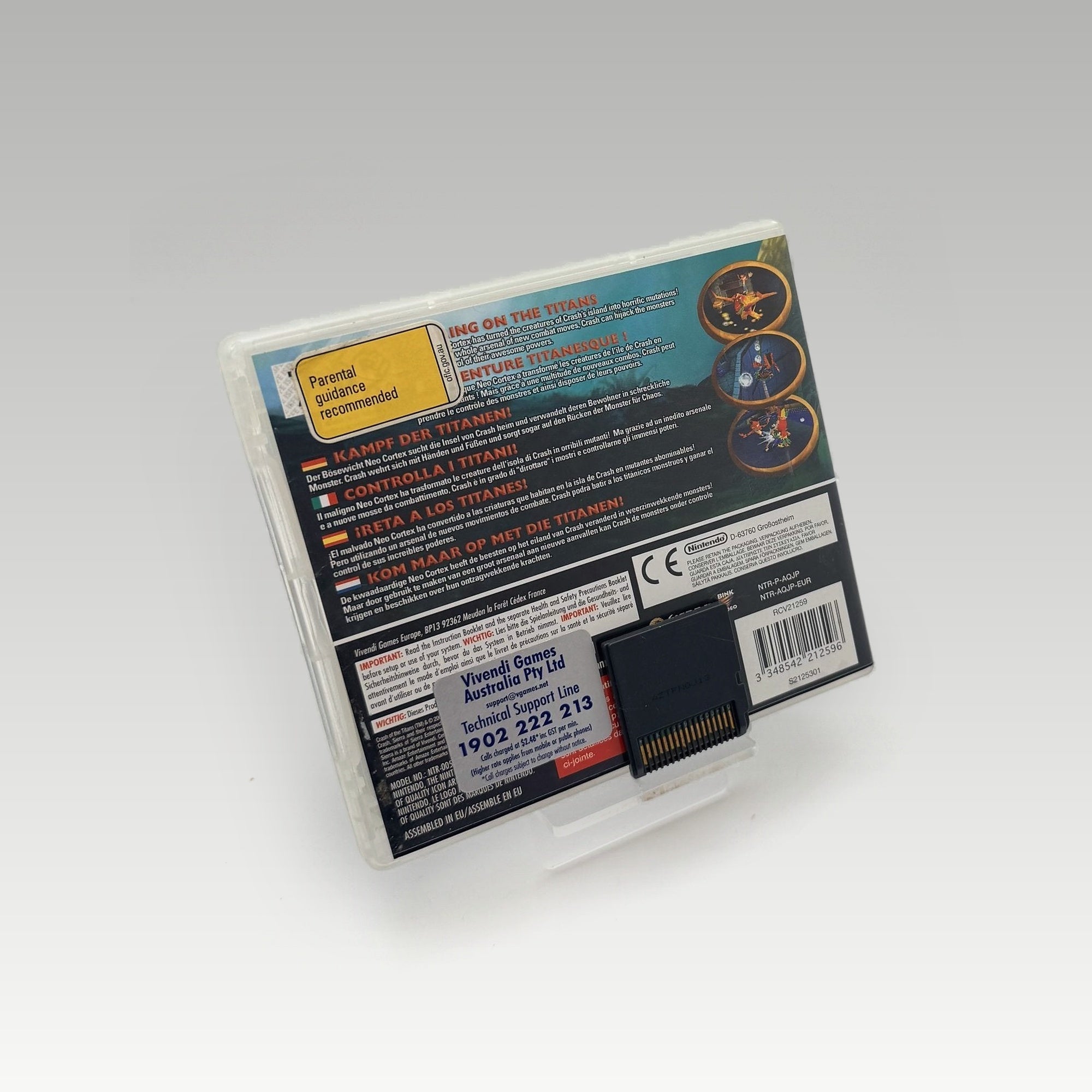 Crash of the Titans Missing Sticker • No Manual (PAL, Missing Sticker) - Image 2