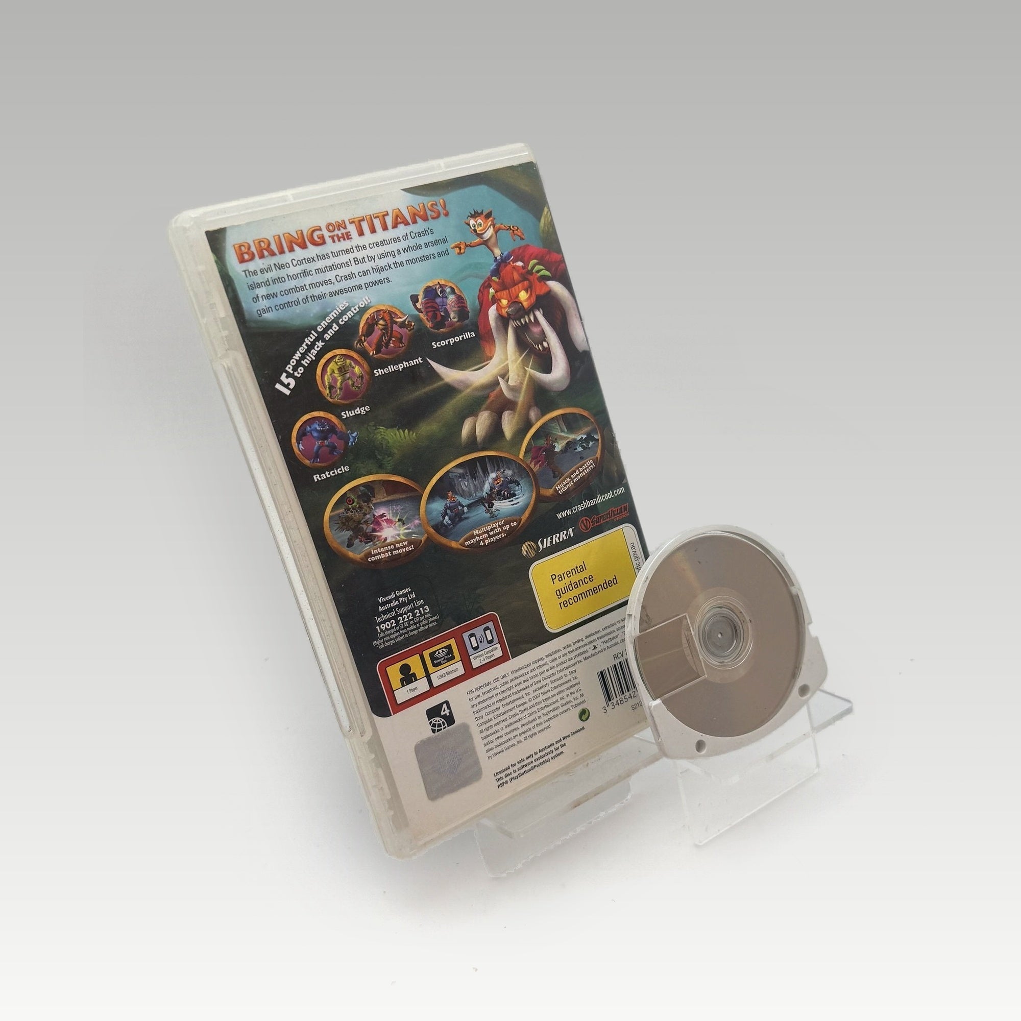 Crash of the Titans • No Manual (PAL) - Image 2