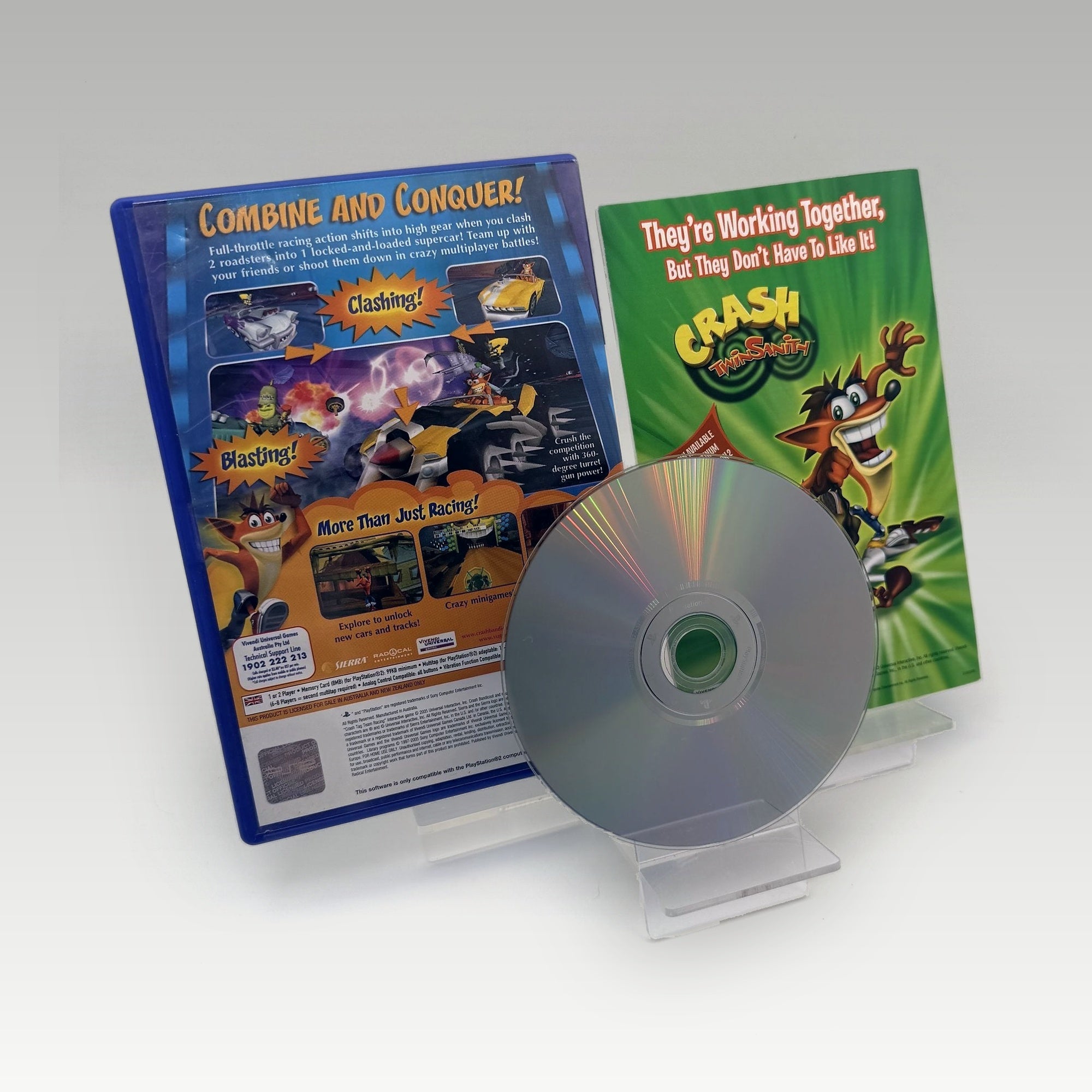 Crash Tag Team Racing • CIB (PAL) - Image 2