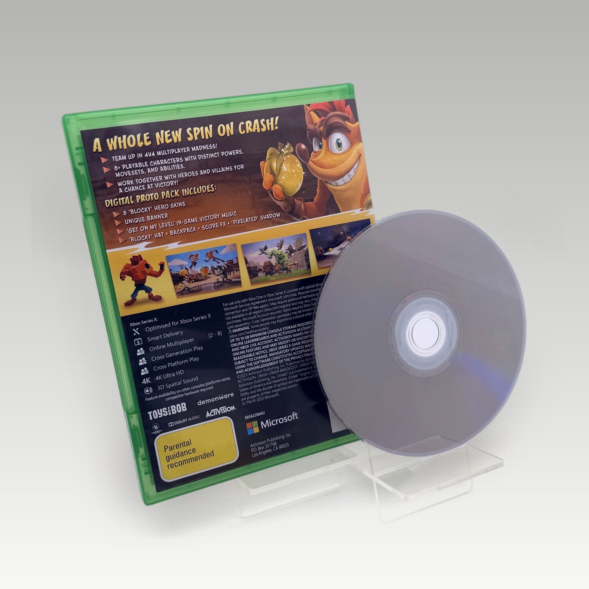 Crash Team Rumble Deluxe Cross-Gen Edition • CIB - Image 2